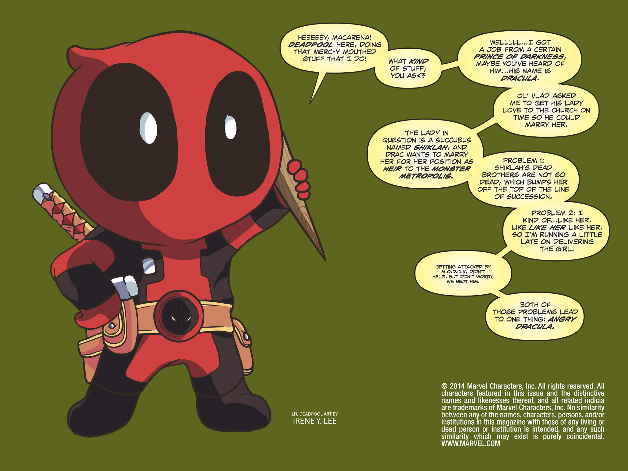 Read online Deadpool: Dracula's Gauntlet comic -  Issue # Part 5 - 99