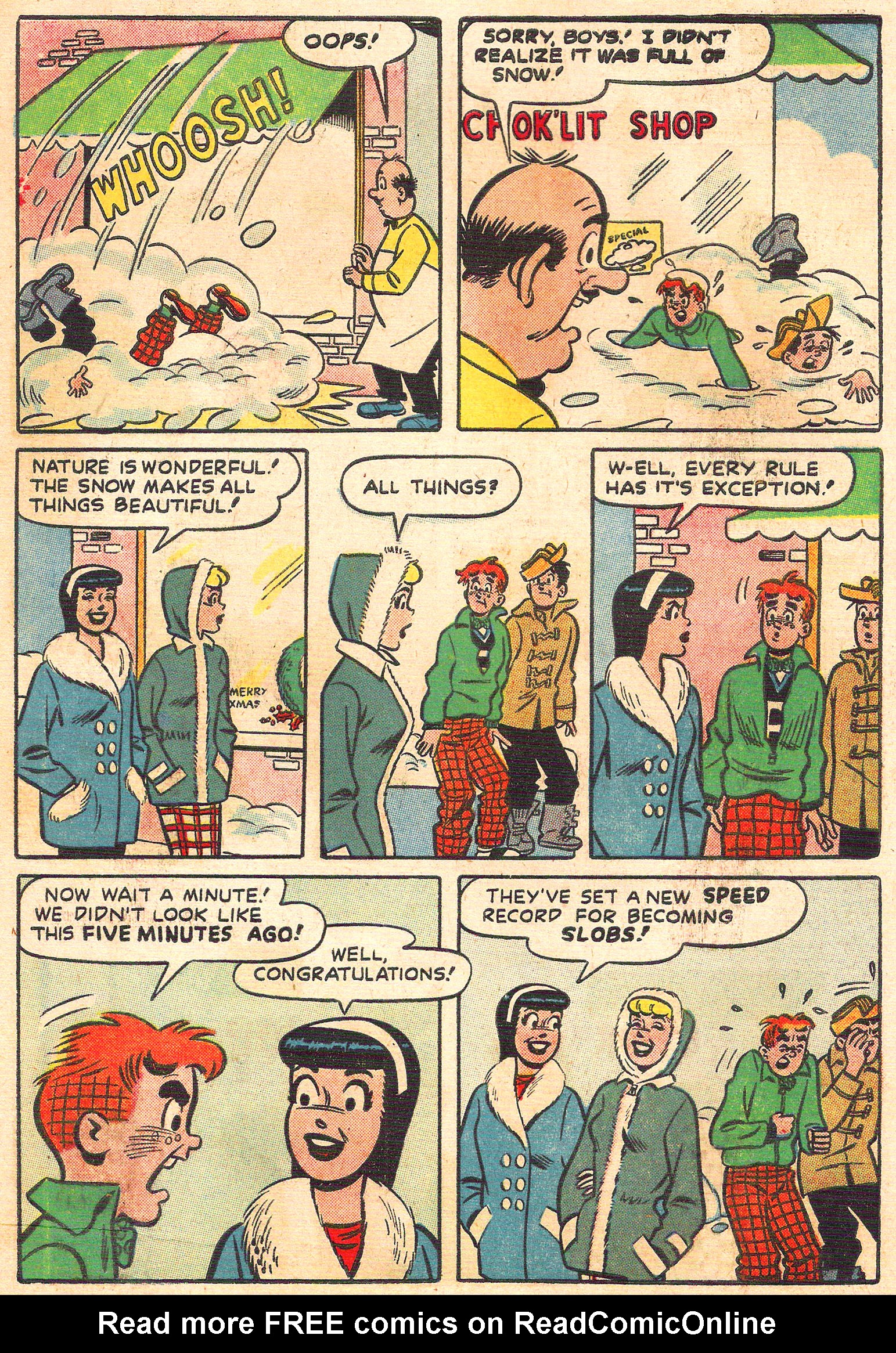 Read online Archie's Christmas Stocking comic -  Issue #6 - 18