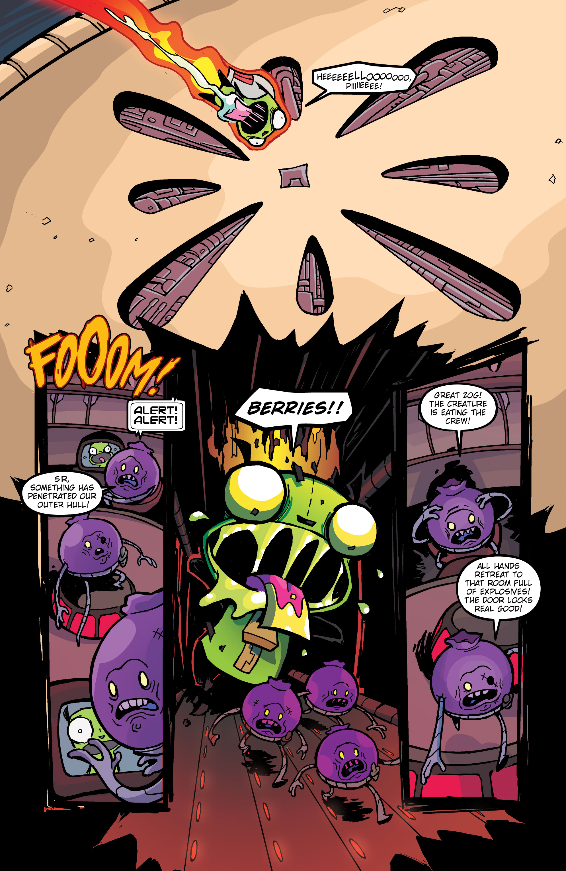 Read online Invader Zim Quarterly comic -  Issue #1 - 16