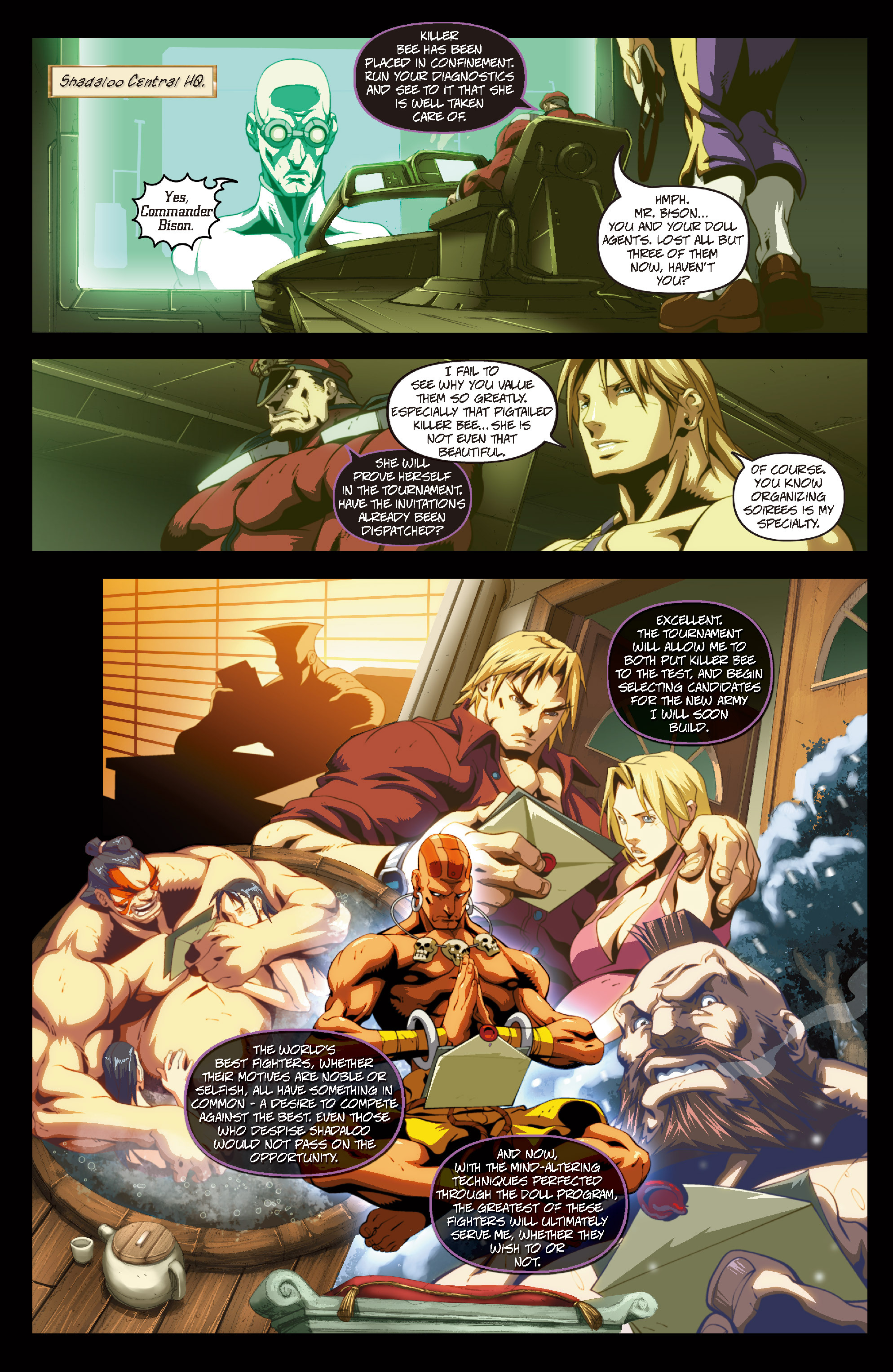 Read online Street Fighter II comic -  Issue #6 - 22