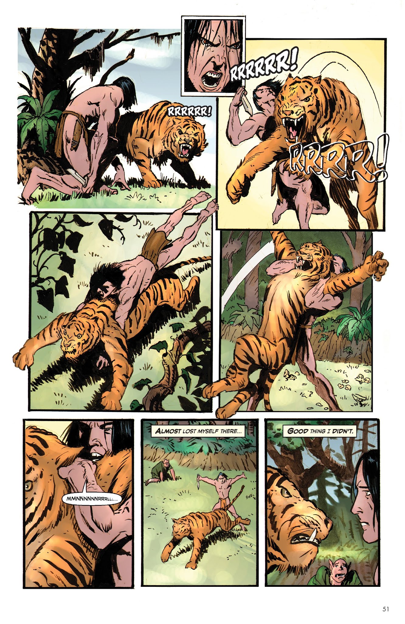 Read online The Once and Future Tarzan comic -  Issue # TPB - 52