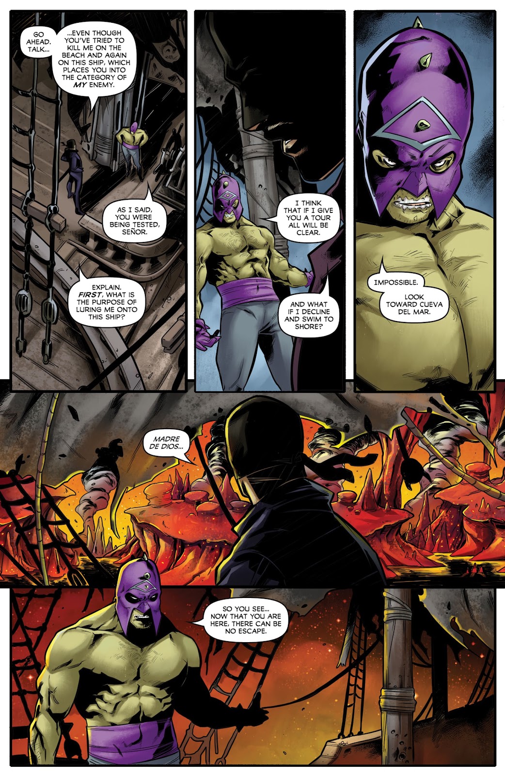 Zorro: Galleon Of the Dead issue 3 - Page 5