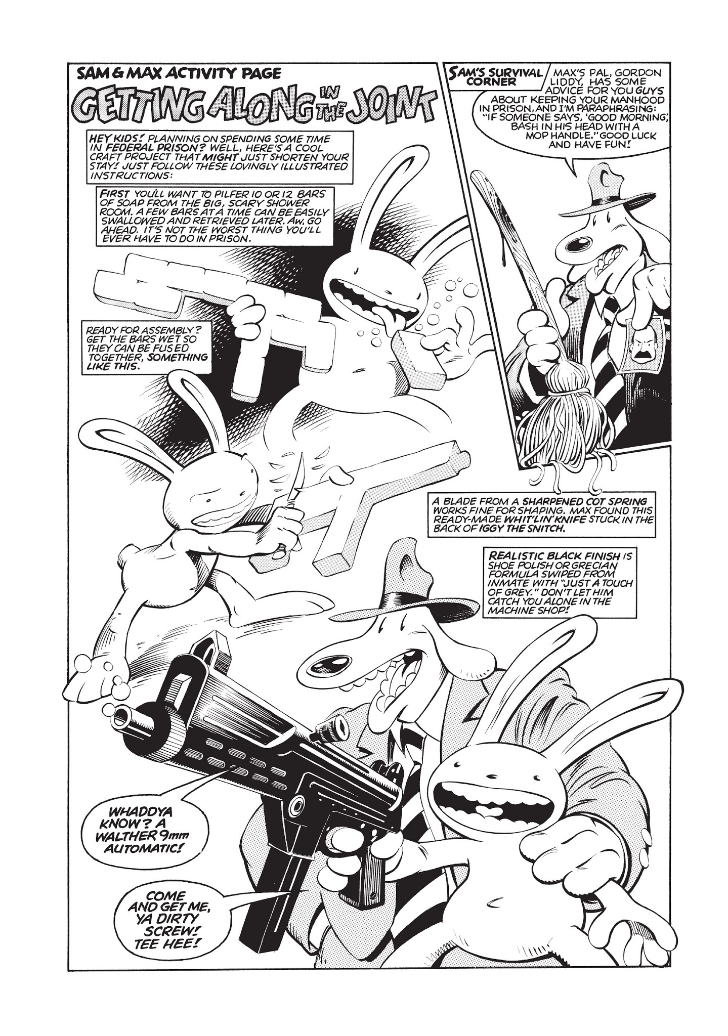 Read online Sam & Max Surfin' The Highway comic -  Issue # TPB - 38