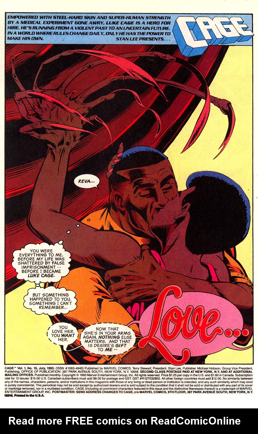 Read online Cage (1992) comic -  Issue #16 - 2