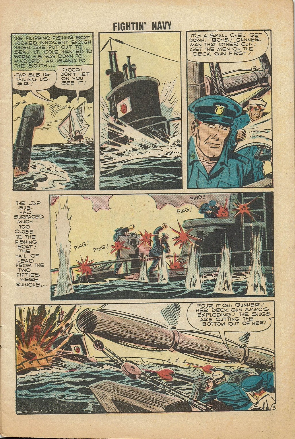 Read online Fightin' Navy comic -  Issue #81 - 5