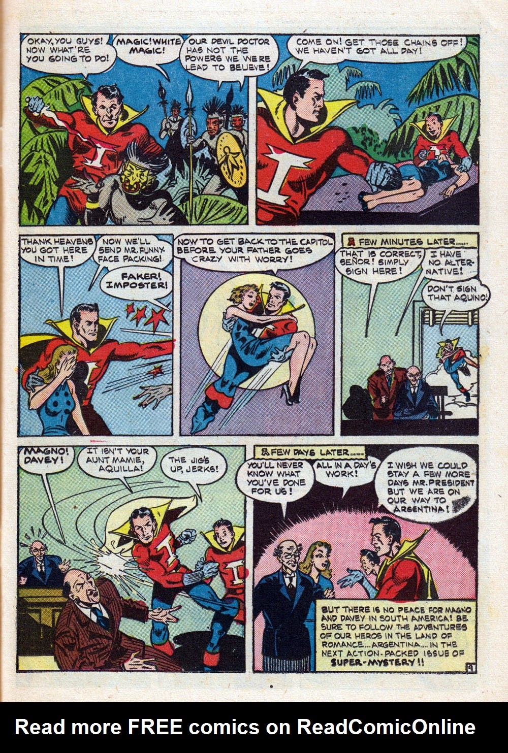 Read online Super-Mystery Comics comic -  Issue #25 - 11