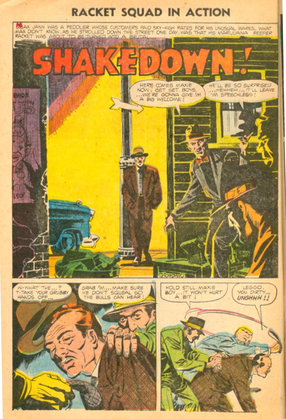 Read online Racket Squad in Action comic -  Issue #14 - 10