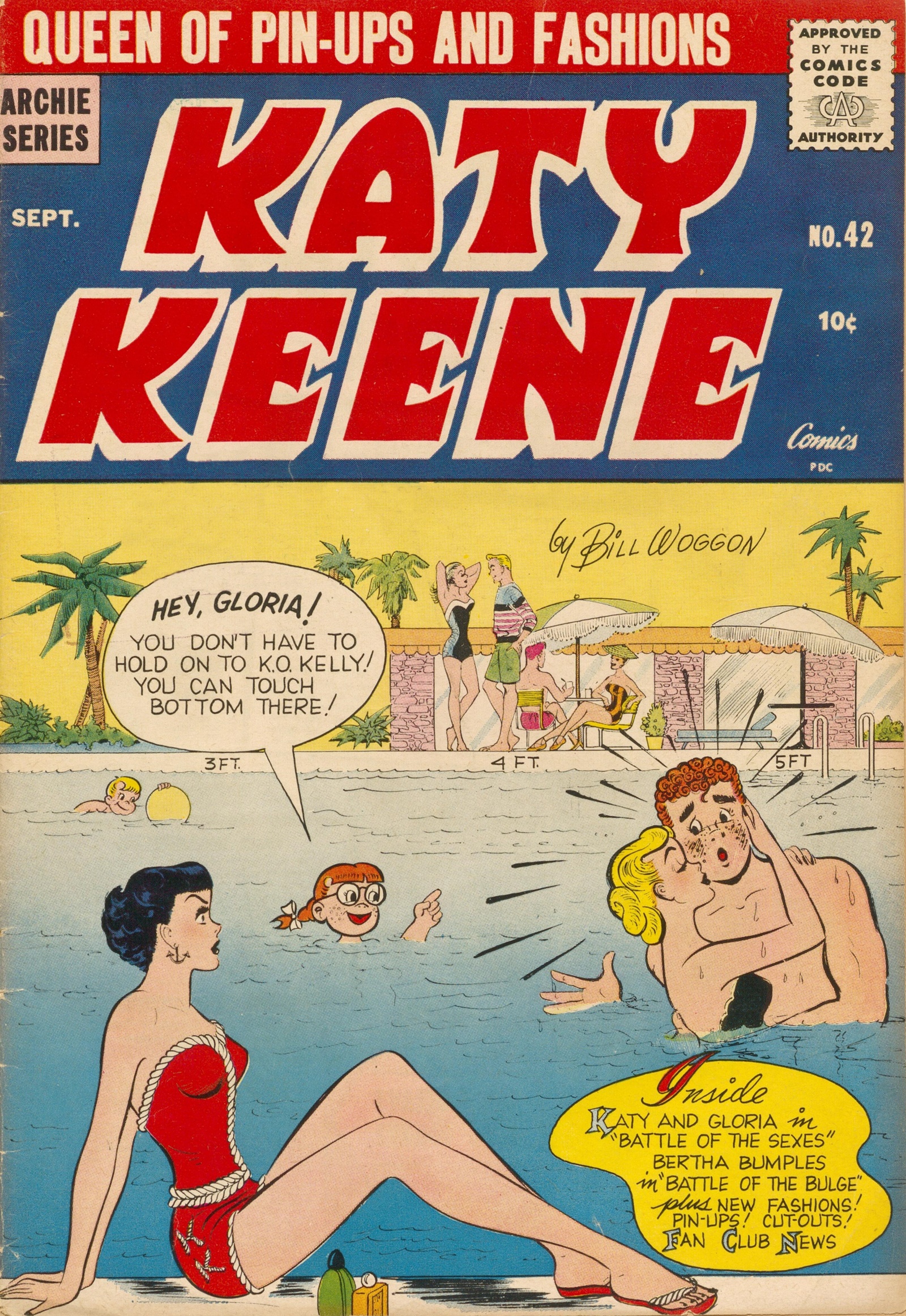 Read online Katy Keene (1949) comic -  Issue #42 - 1