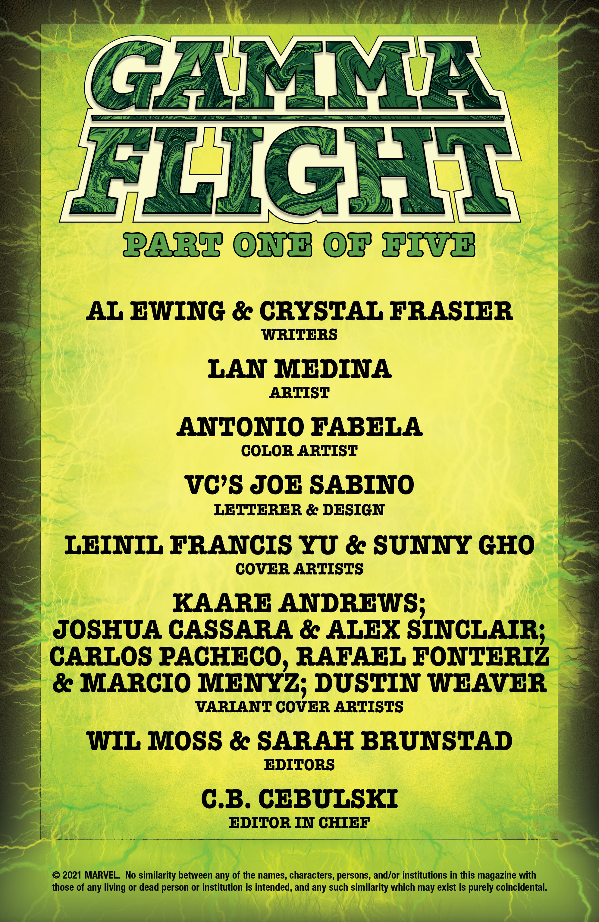 Read online Gamma Flight comic -  Issue #1 - 2
