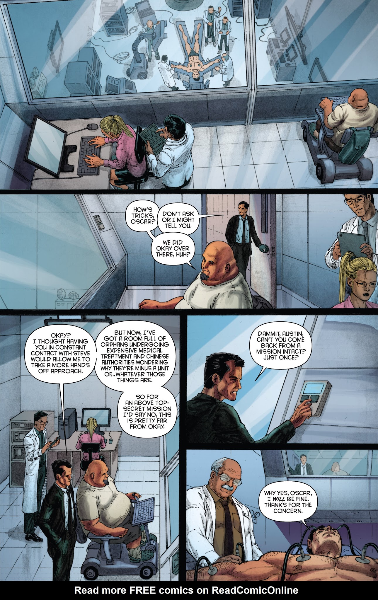 Read online Bionic Man comic -  Issue #23 - 20