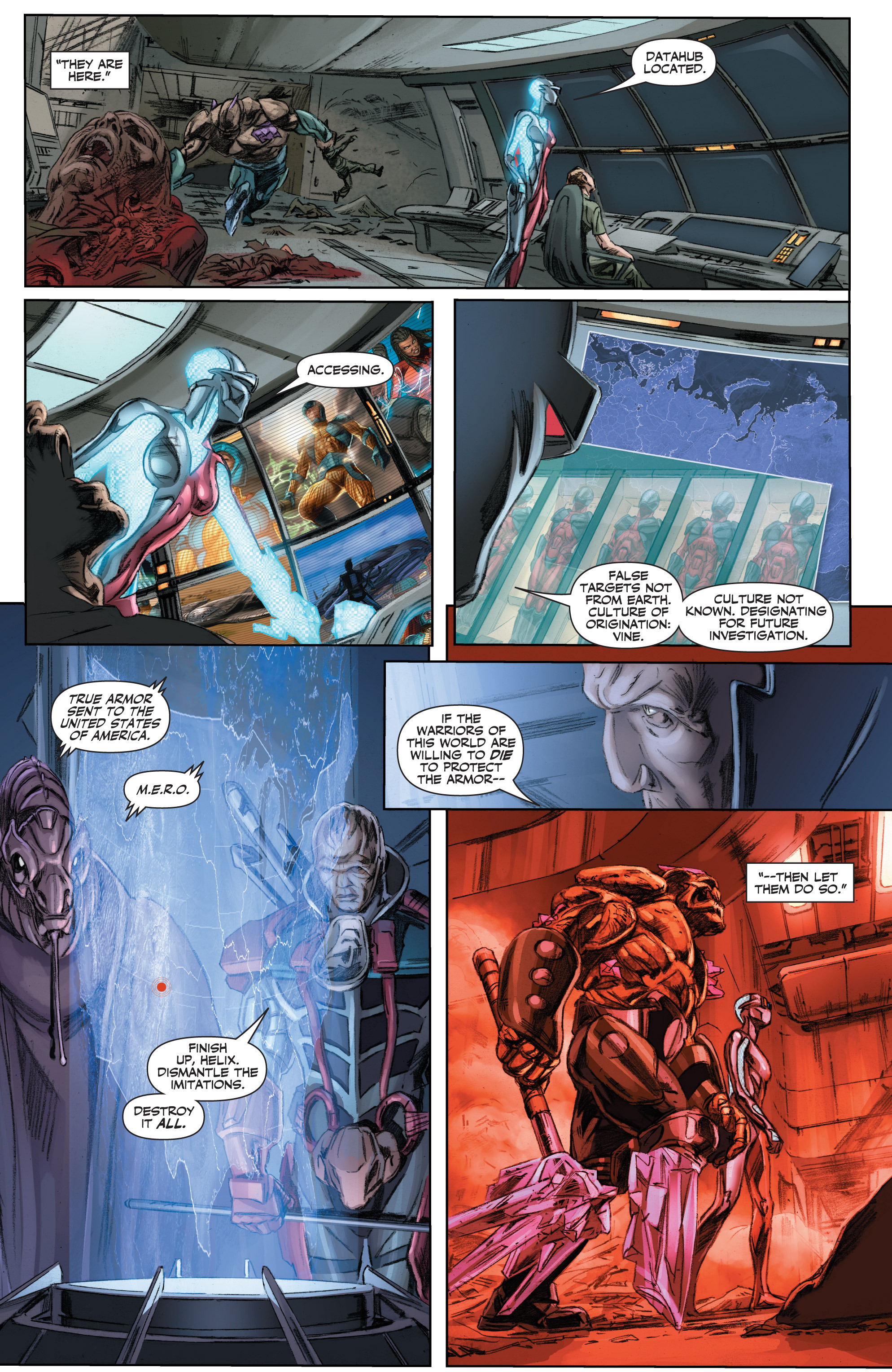 Read online Armor Hunters comic -  Issue #1 - 14