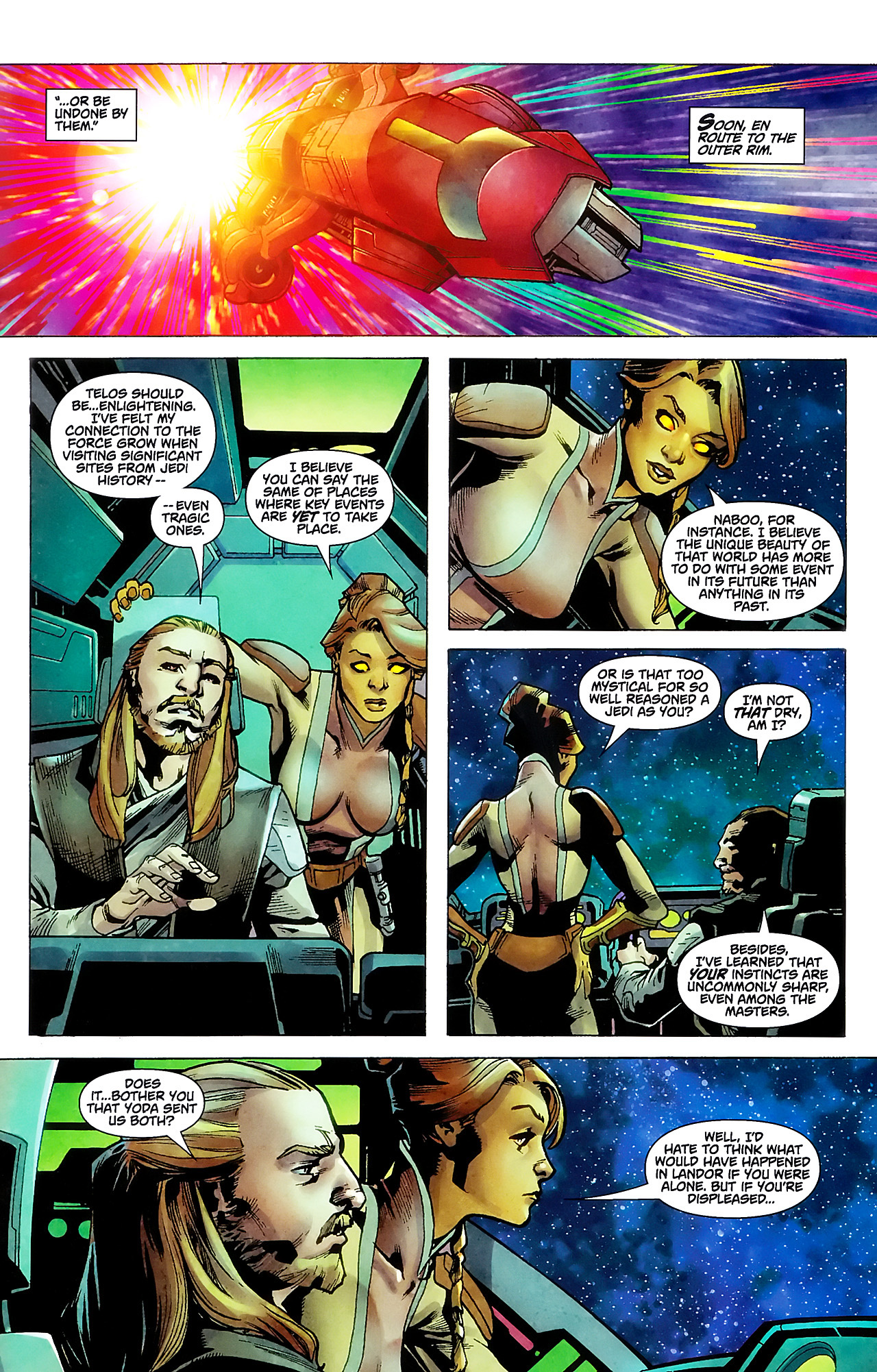 Read online Star Wars: Jedi - The Dark Side comic -  Issue #1 - 16