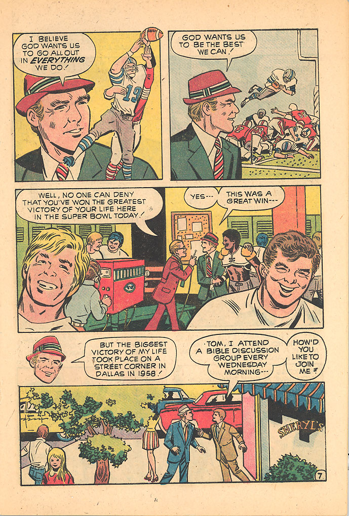 Read online Tom Landry and the Dallas Cowboys comic -  Issue # Full - 9