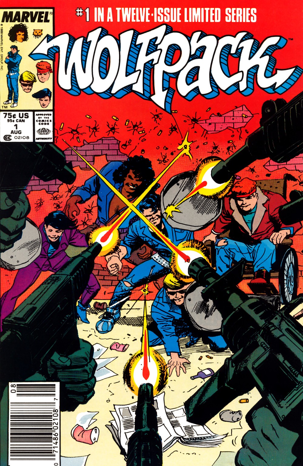Read online Wolfpack (1988) comic -  Issue #1 - 1