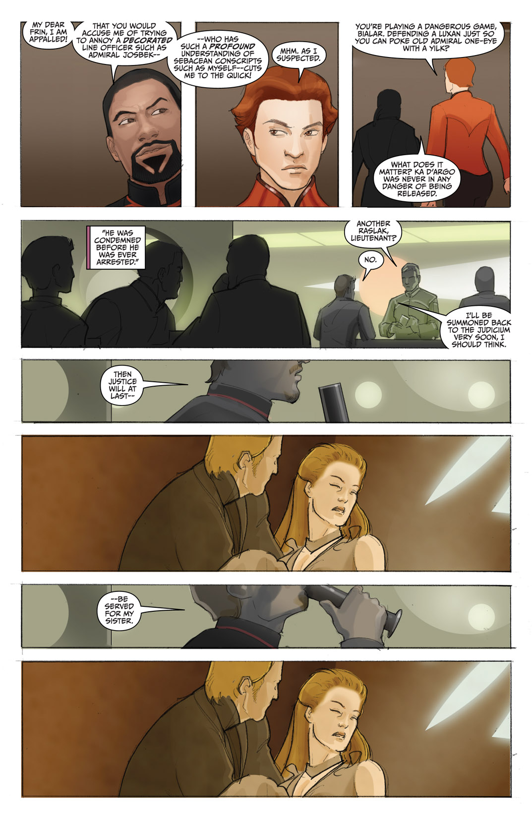 Read online Farscape: D'Argo's Trial comic -  Issue #4 - 21