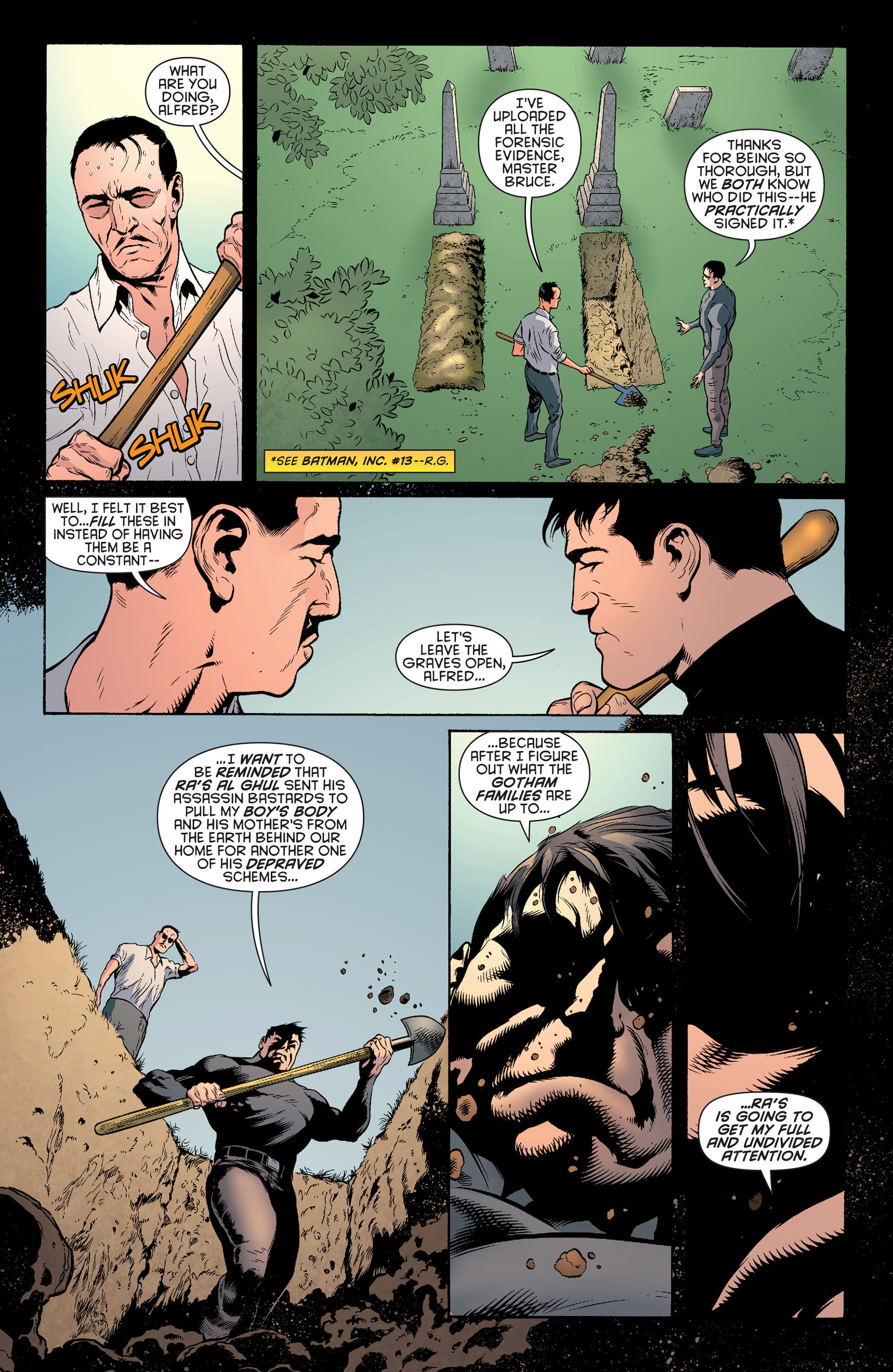 Read online Batman and Robin (2011) comic -  Issue #24 - Batman and Two-Face - 8