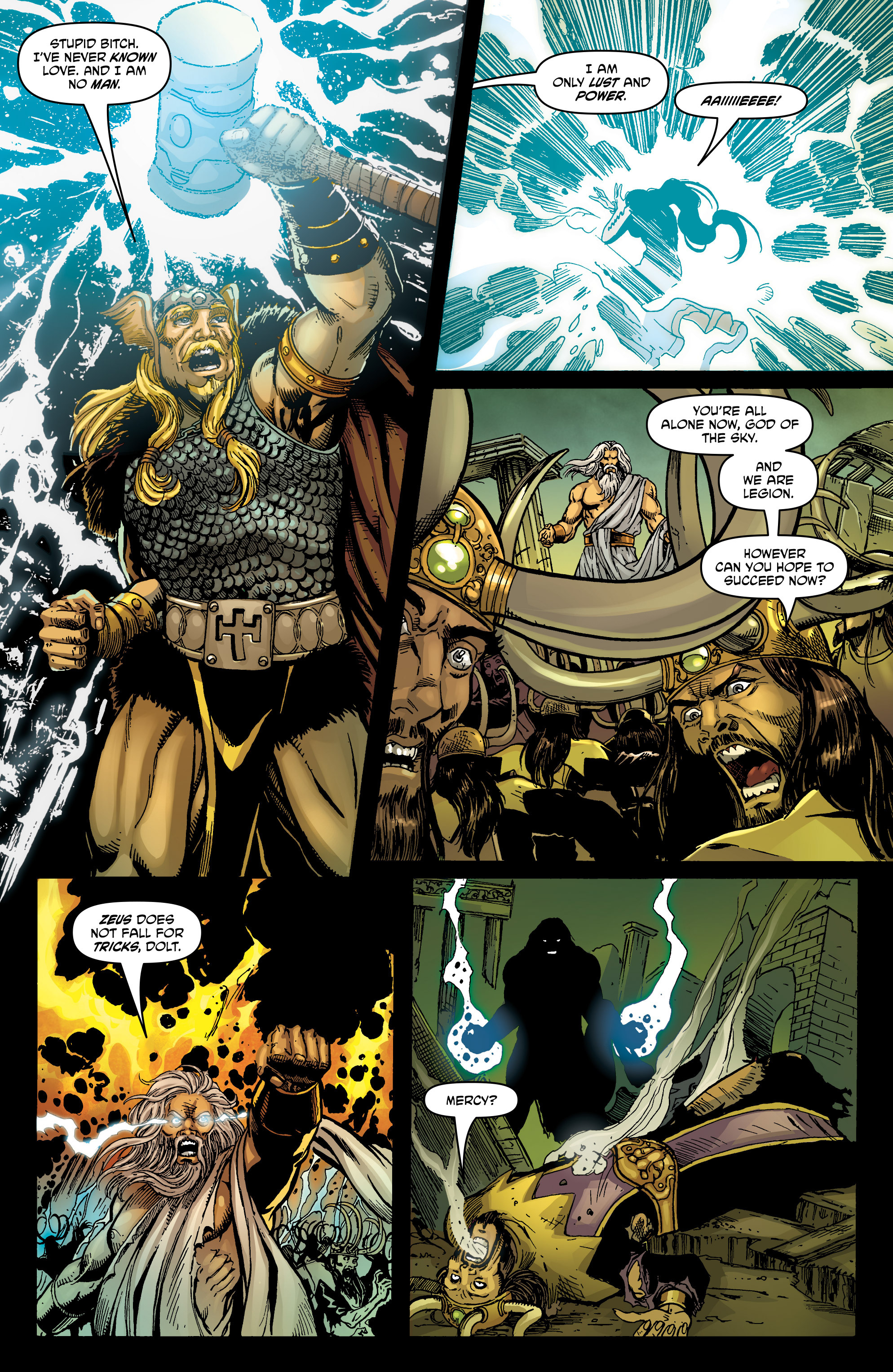 Read online God Is Dead comic -  Issue #5 - 19