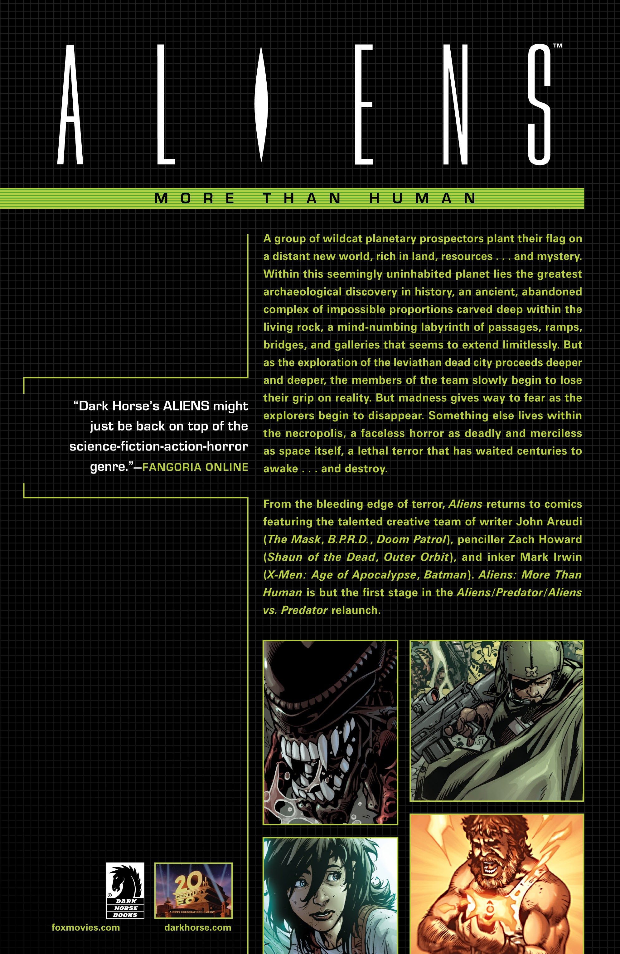 Read online Aliens: More Than Human comic -  Issue # TPB - 102