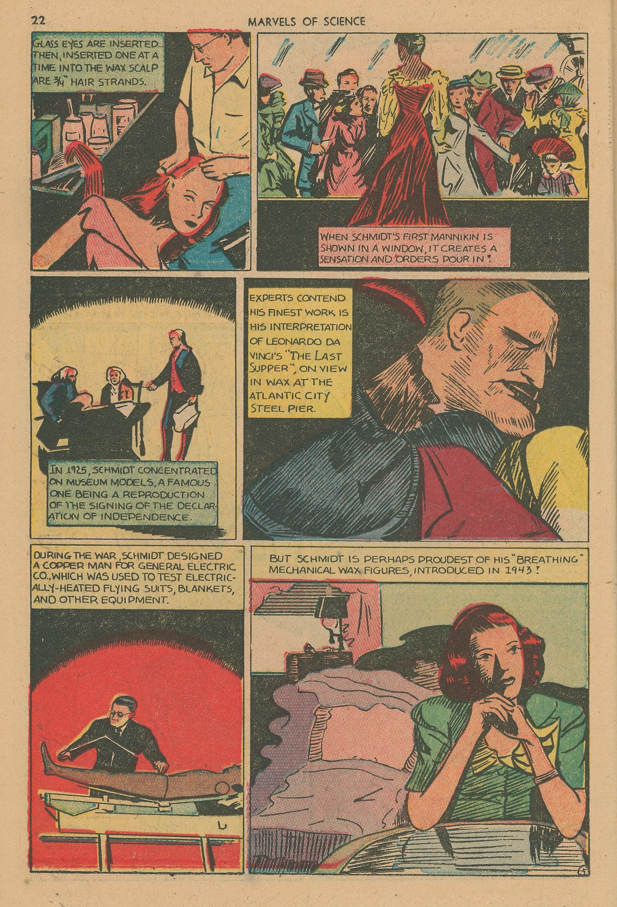 Read online Marvels Of Science comic -  Issue #4 - 24