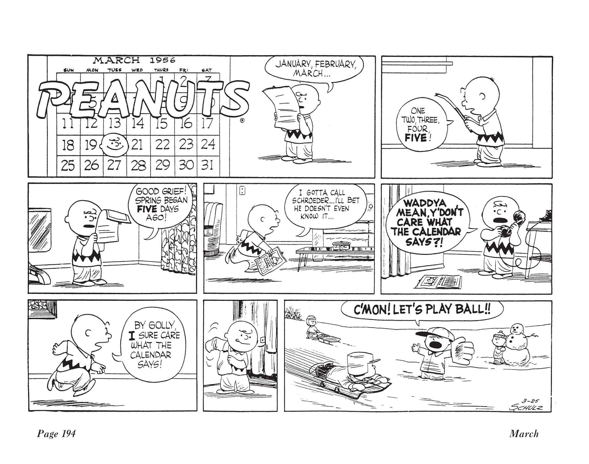 Read online The Complete Peanuts comic -  Issue # TPB 3 - 207