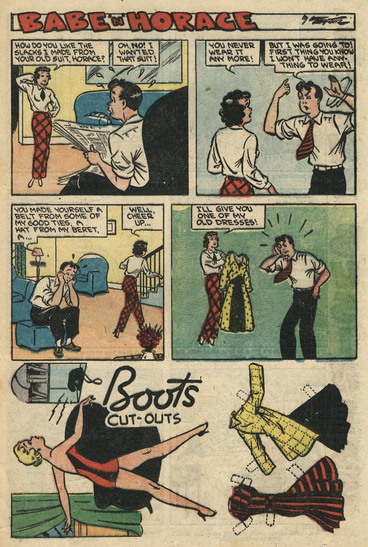 Read online Boots and Her Buddies (1955) comic -  Issue #3 - 23