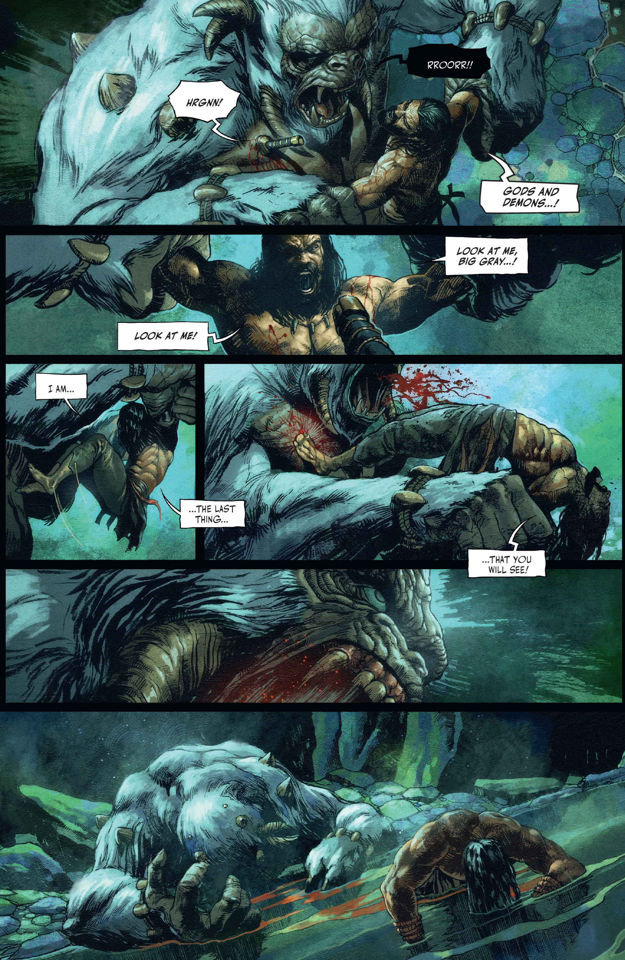Read online The Cimmerian: Hour of the Dragon comic -  Issue #2 - 6
