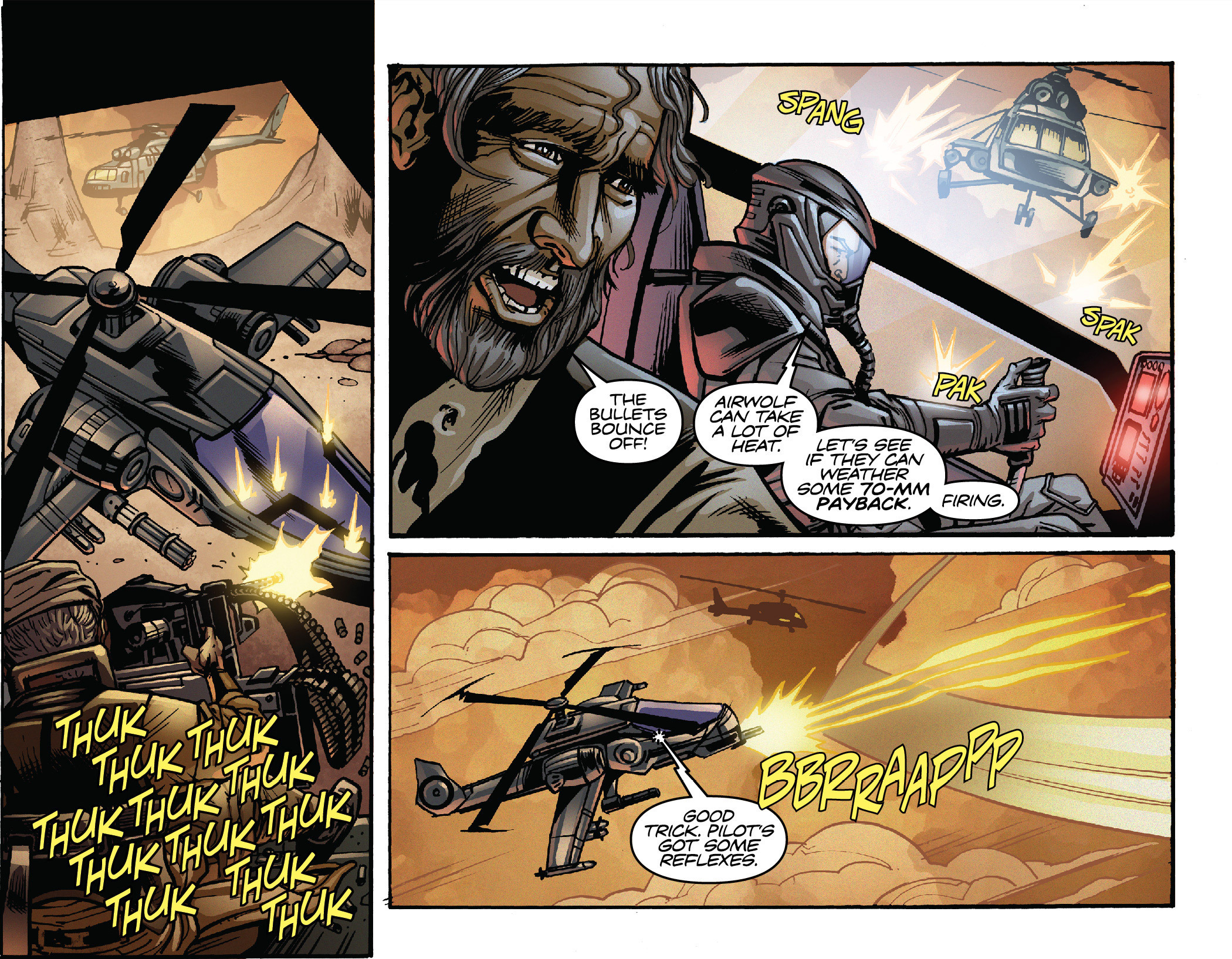 Read online Airwolf Airstrikes comic -  Issue #1 - 19