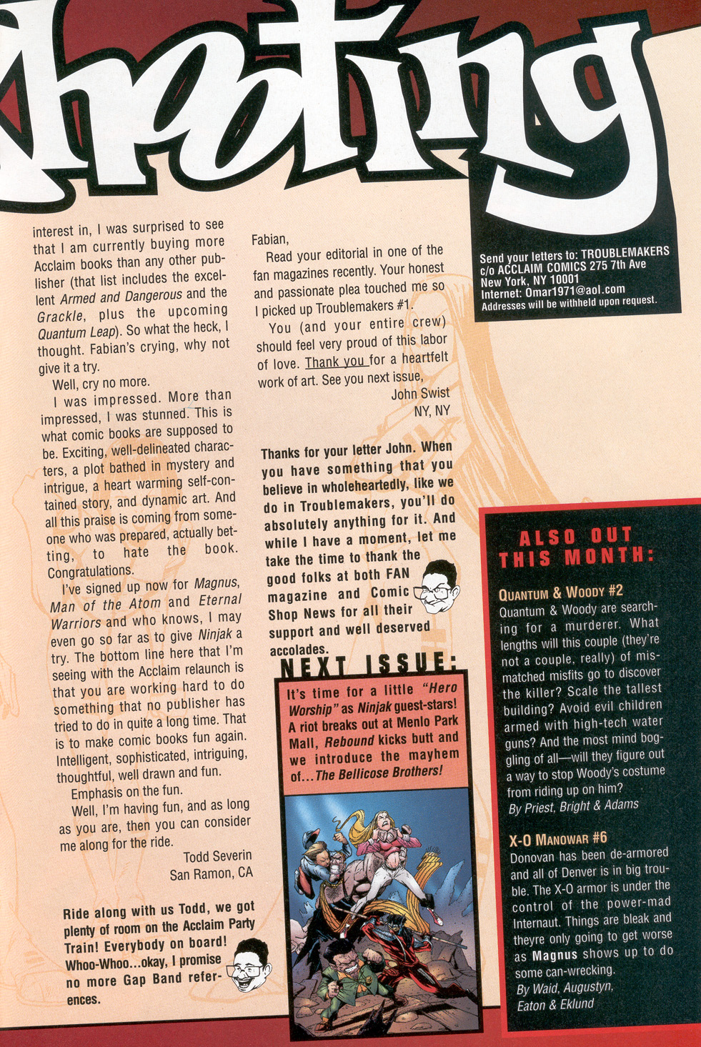 Read online Troublemakers comic -  Issue #4 - 24
