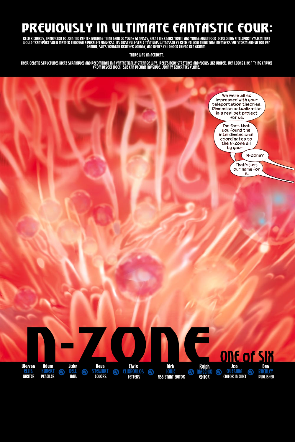 Read online Ultimate Fantastic Four (2004) comic -  Issue #13 - 2