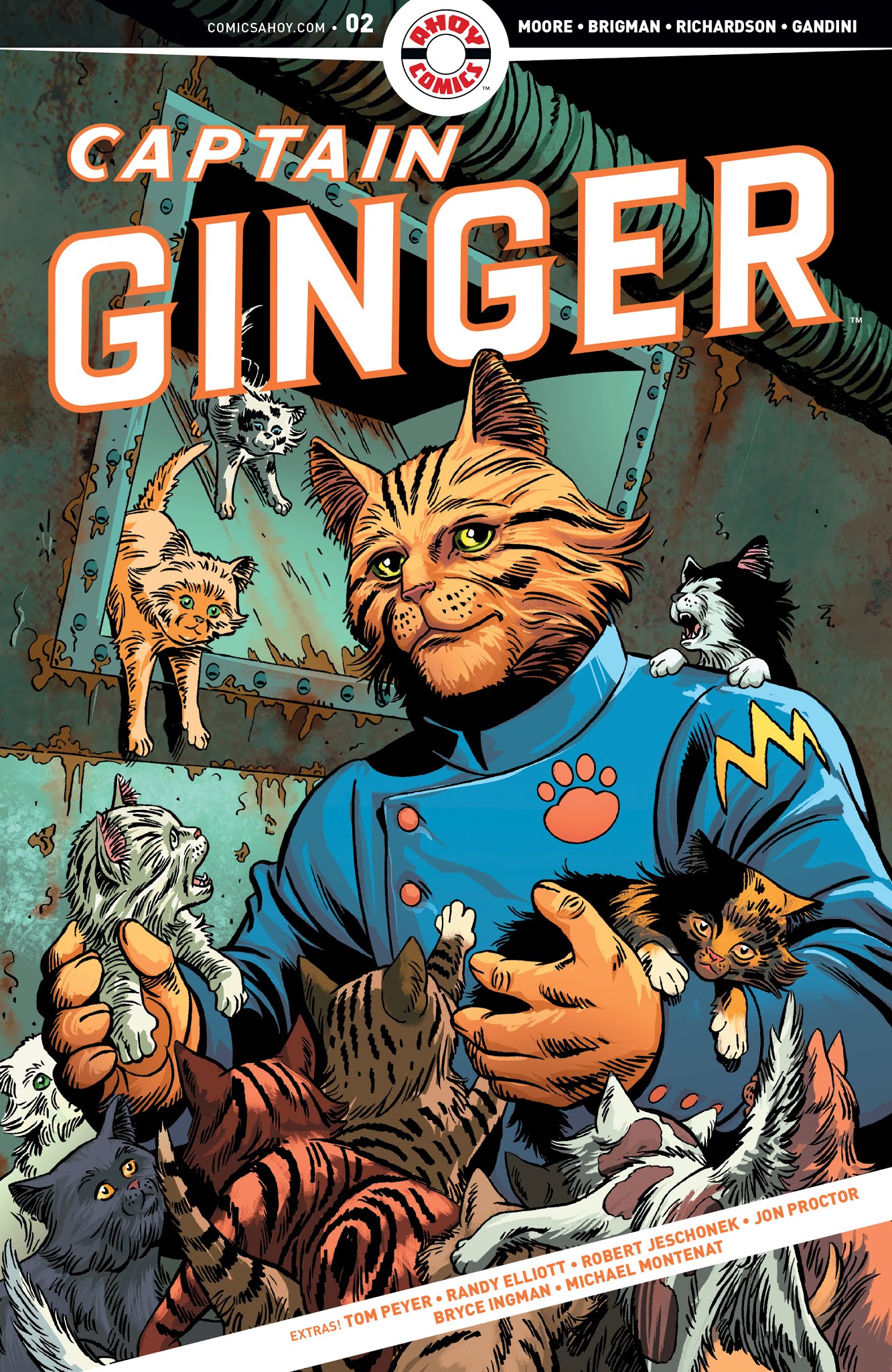 Read online Captain Ginger comic -  Issue #2 - 1