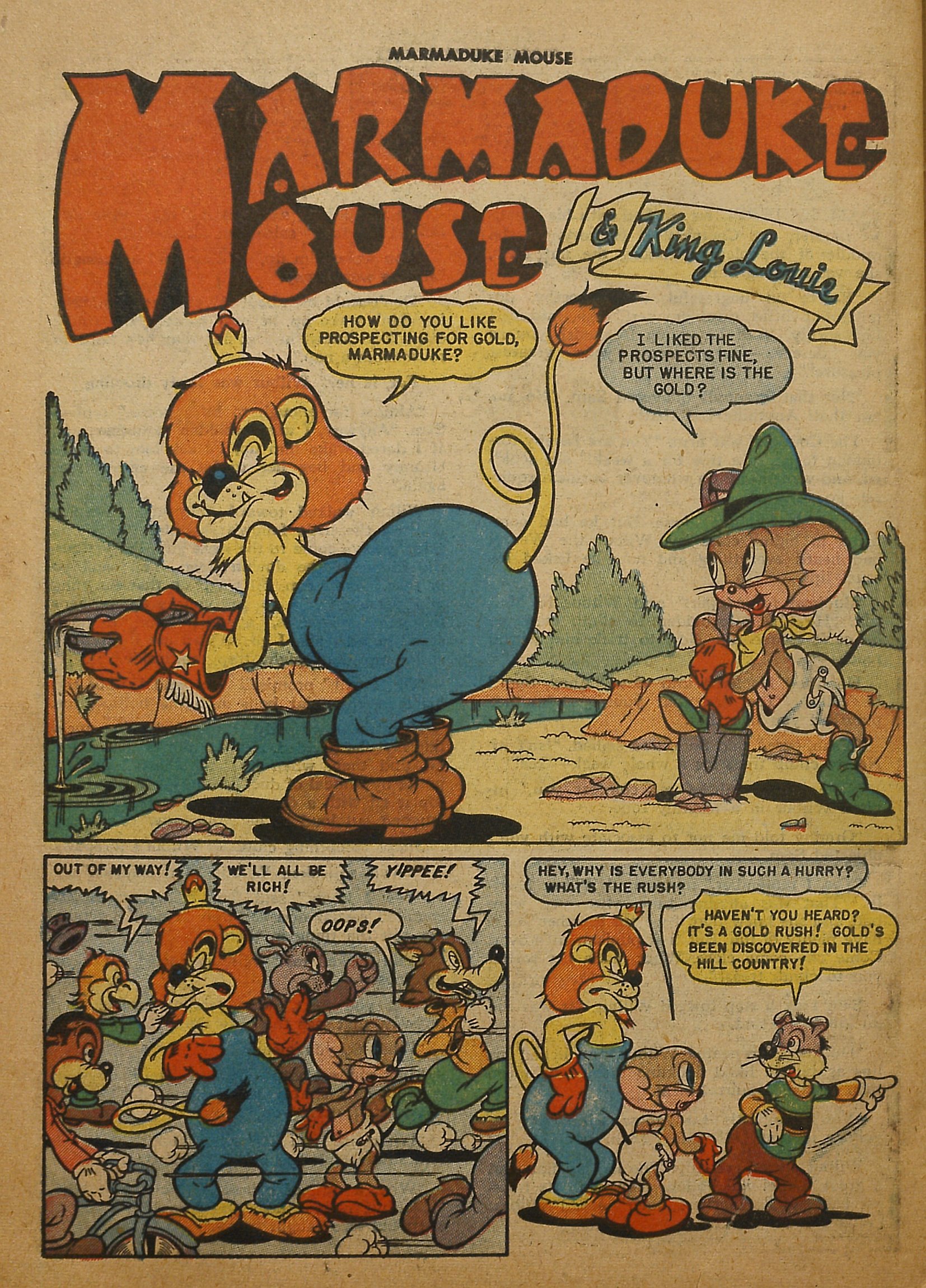 Read online Marmaduke Mouse comic -  Issue #18 - 28