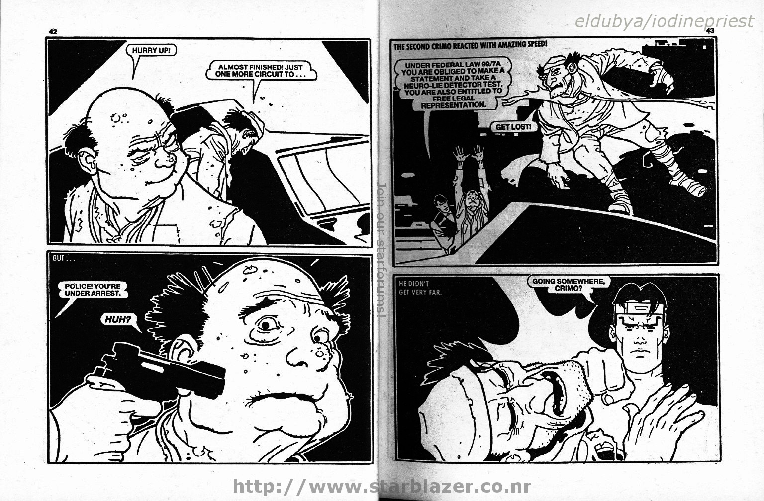 Read online Starblazer comic -  Issue #272 - 23