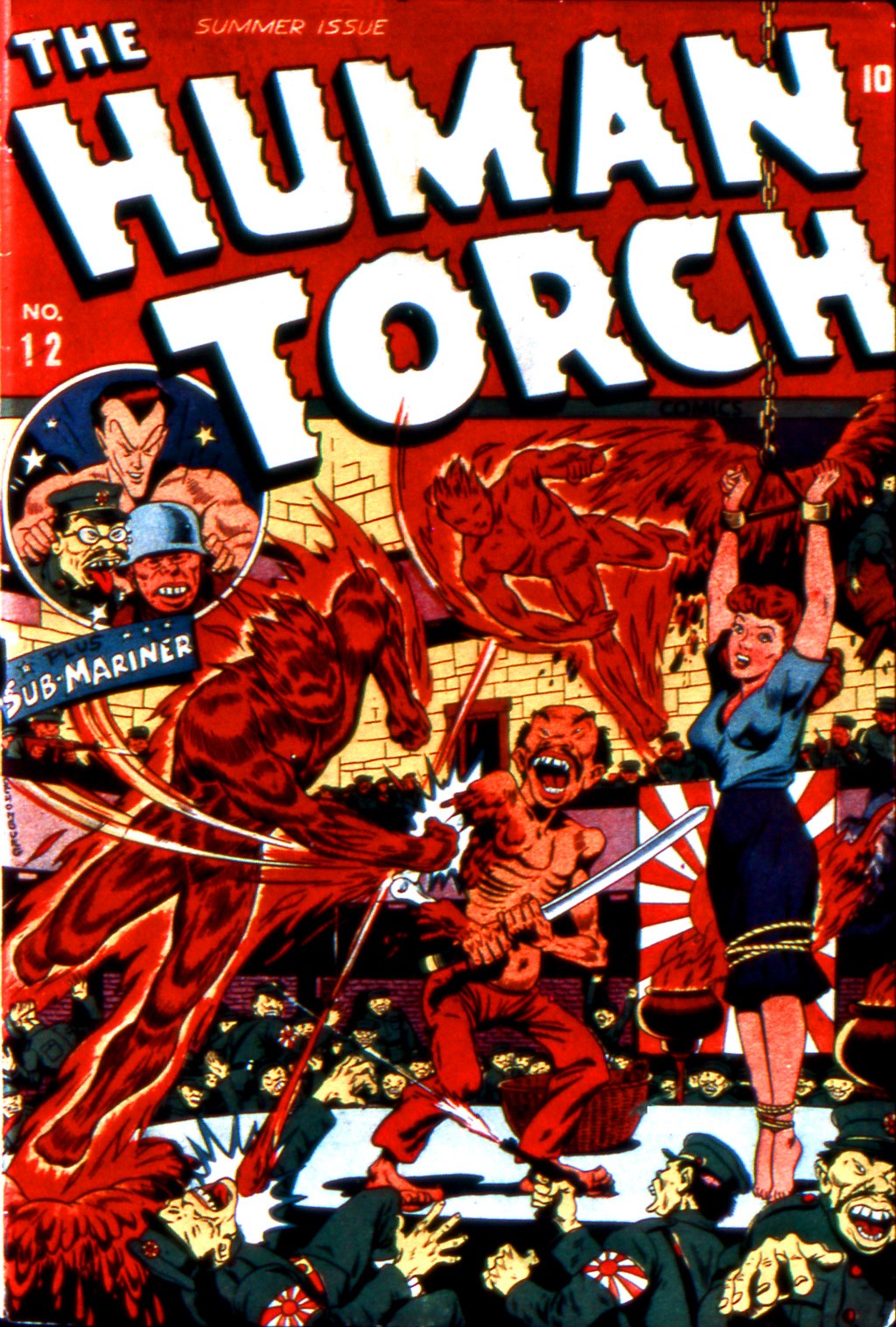 Read online The Human Torch (1940) comic -  Issue #12 - 1