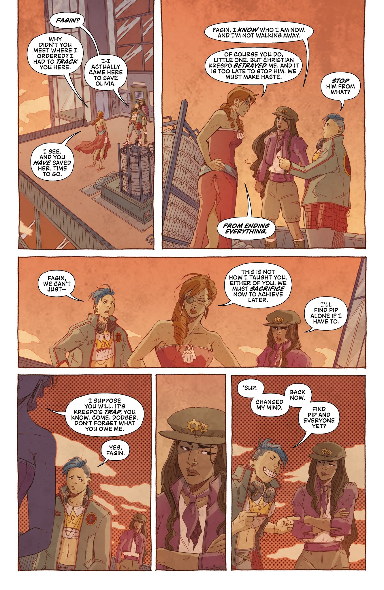 Read online Olivia Twist comic -  Issue #4 - 18