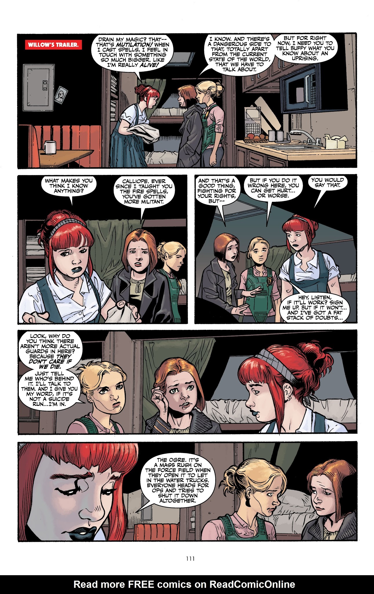 Read online Buffy the Vampire Slayer Season 11 comic -  Issue # _TPB 1 - 113
