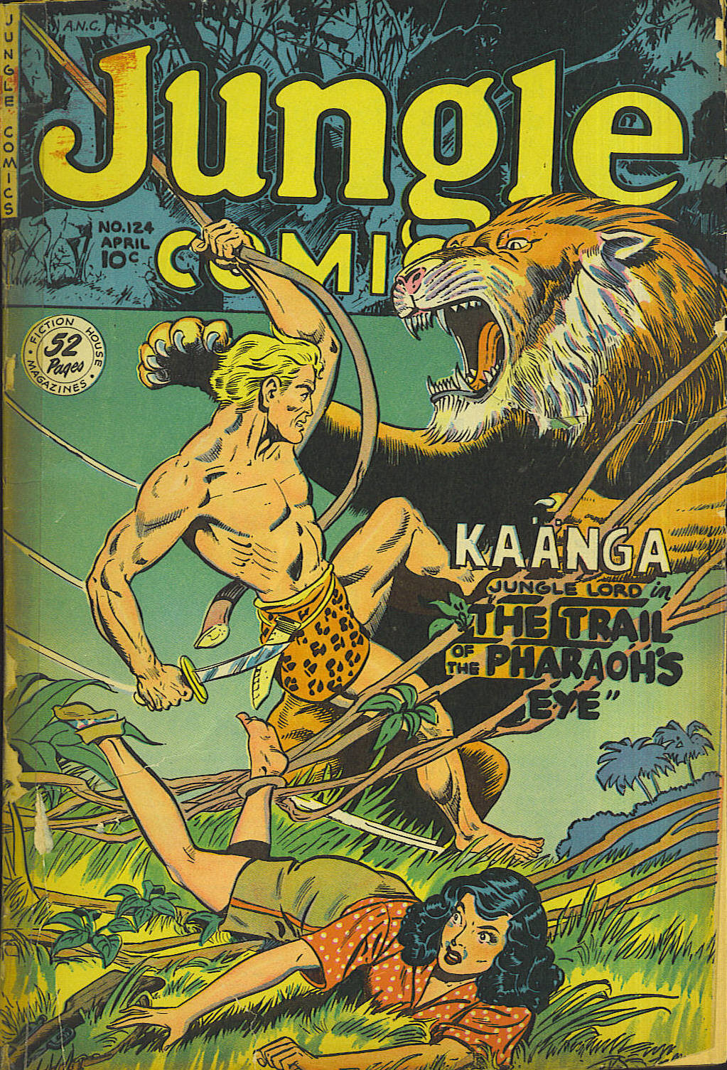 Read online Jungle Comics comic -  Issue #124 - 1