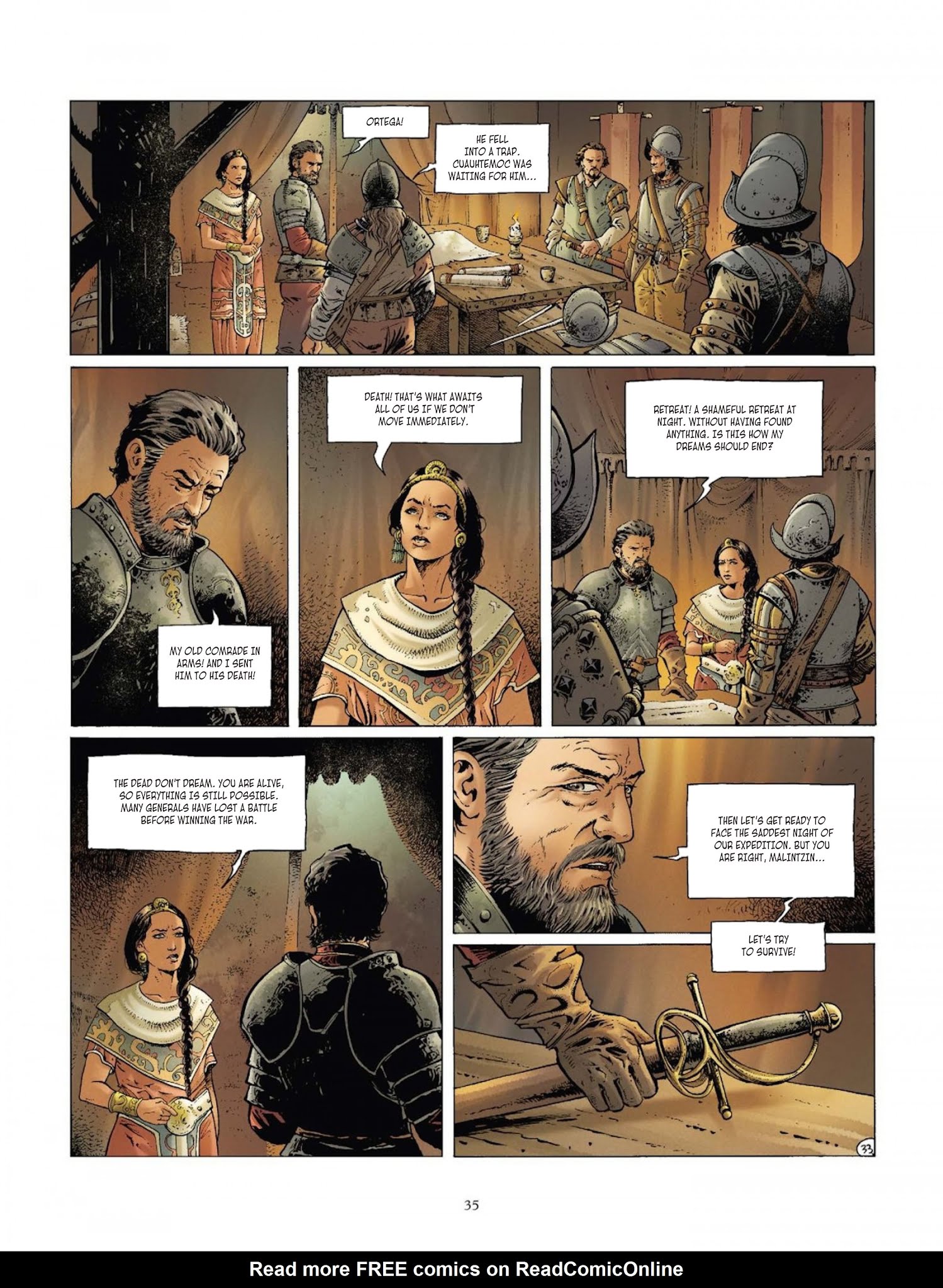 Read online Conquistador comic -  Issue #4 - 38