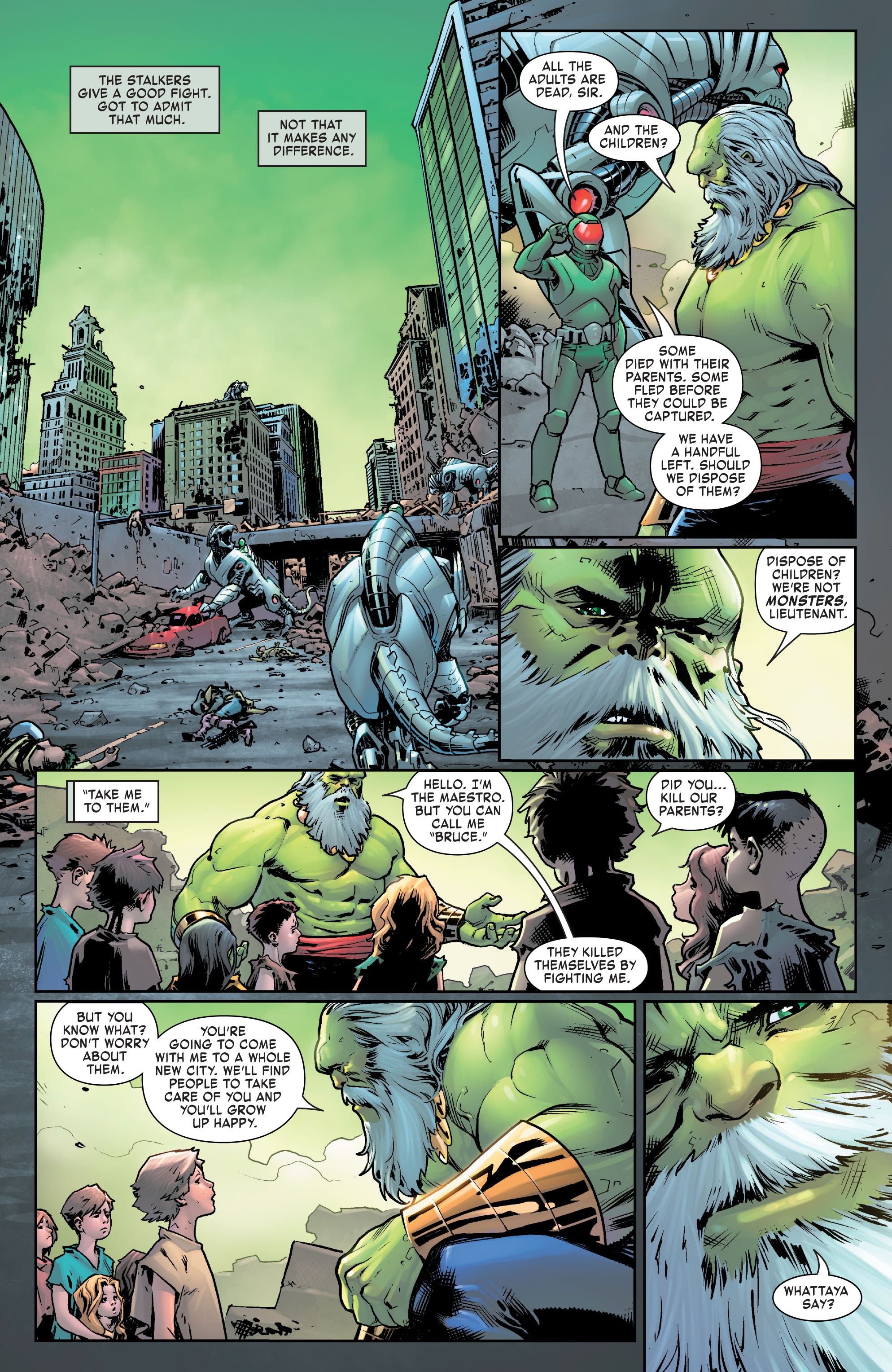 Read online Maestro: War And Pax comic -  Issue #1 - 8