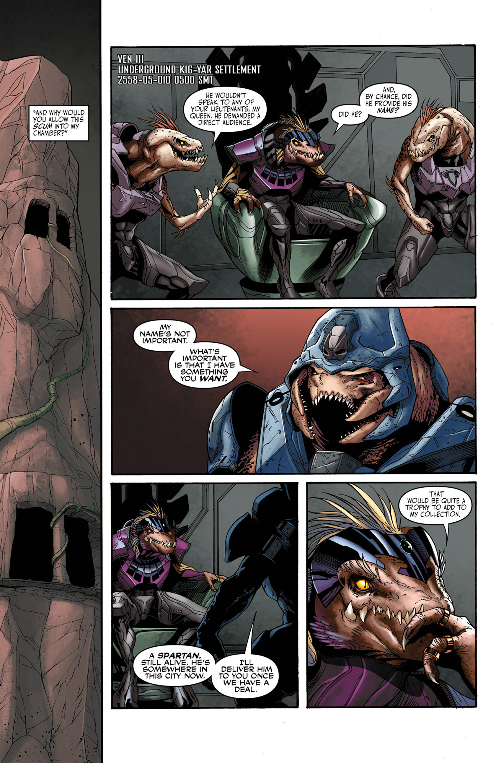 Read online Halo: Escalation comic -  Issue #12 - 7