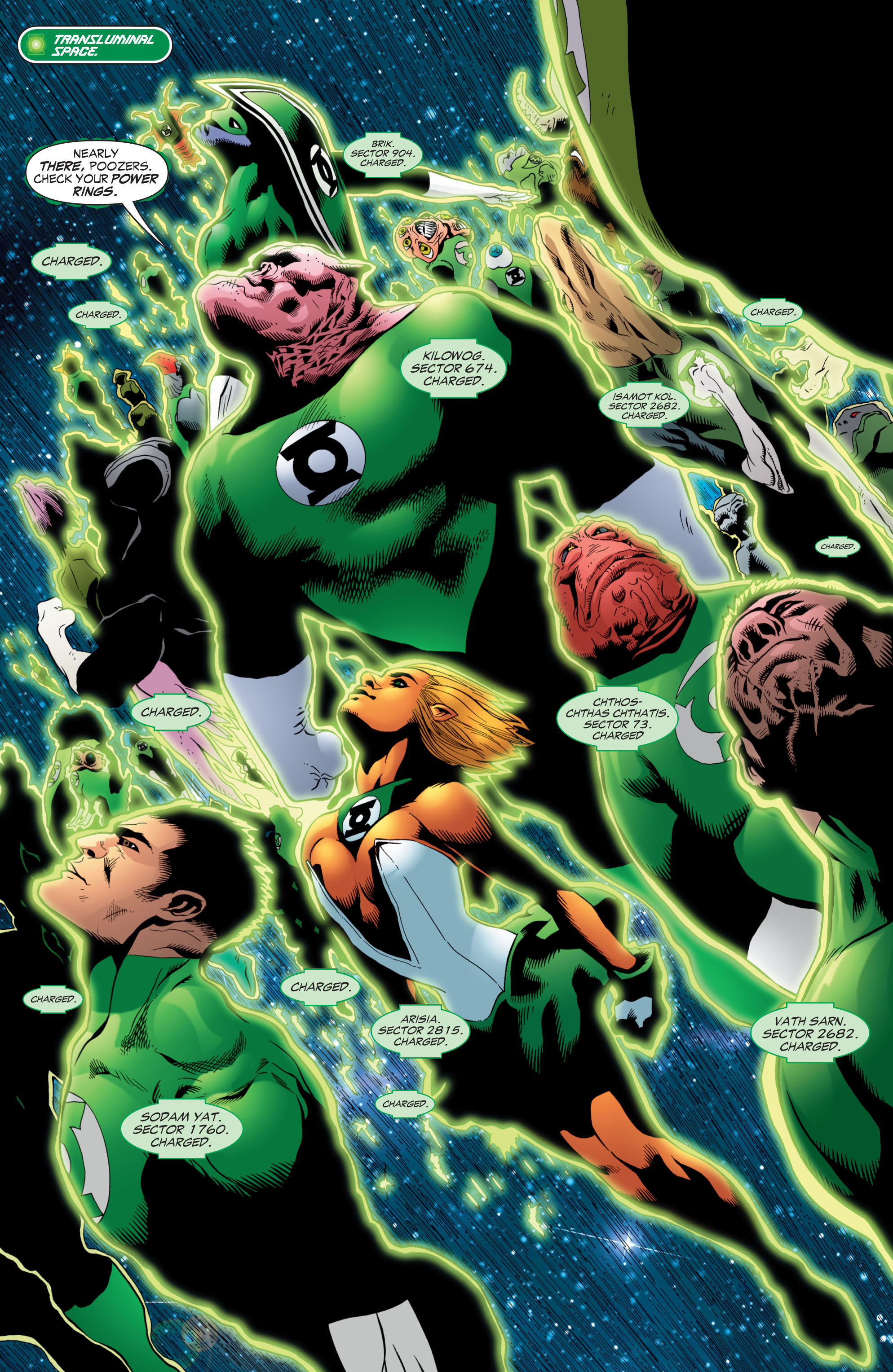 Read online Green Lantern: The Sinestro Corps War comic -  Issue # Full - 114