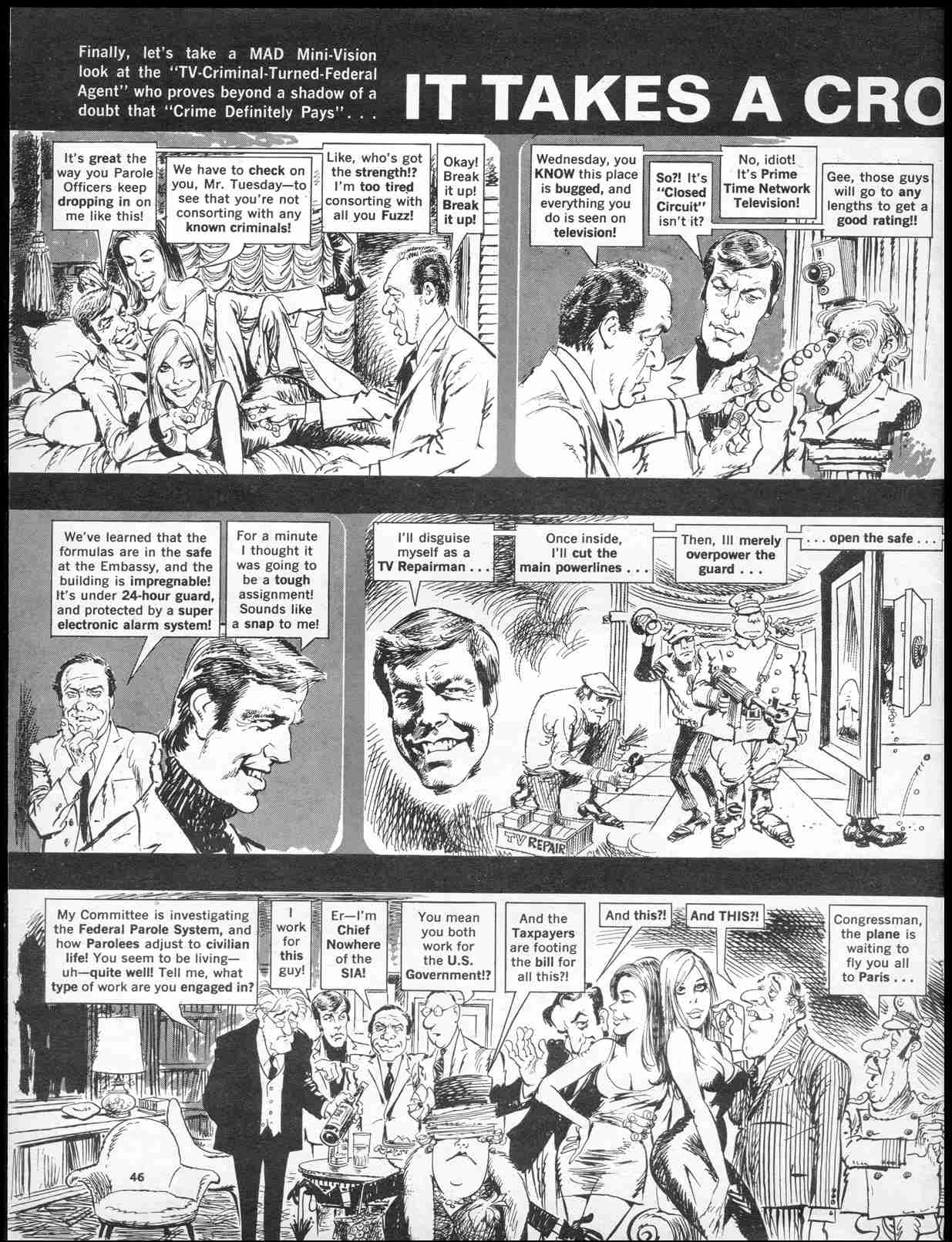 Read online MAD comic -  Issue #123 - 51