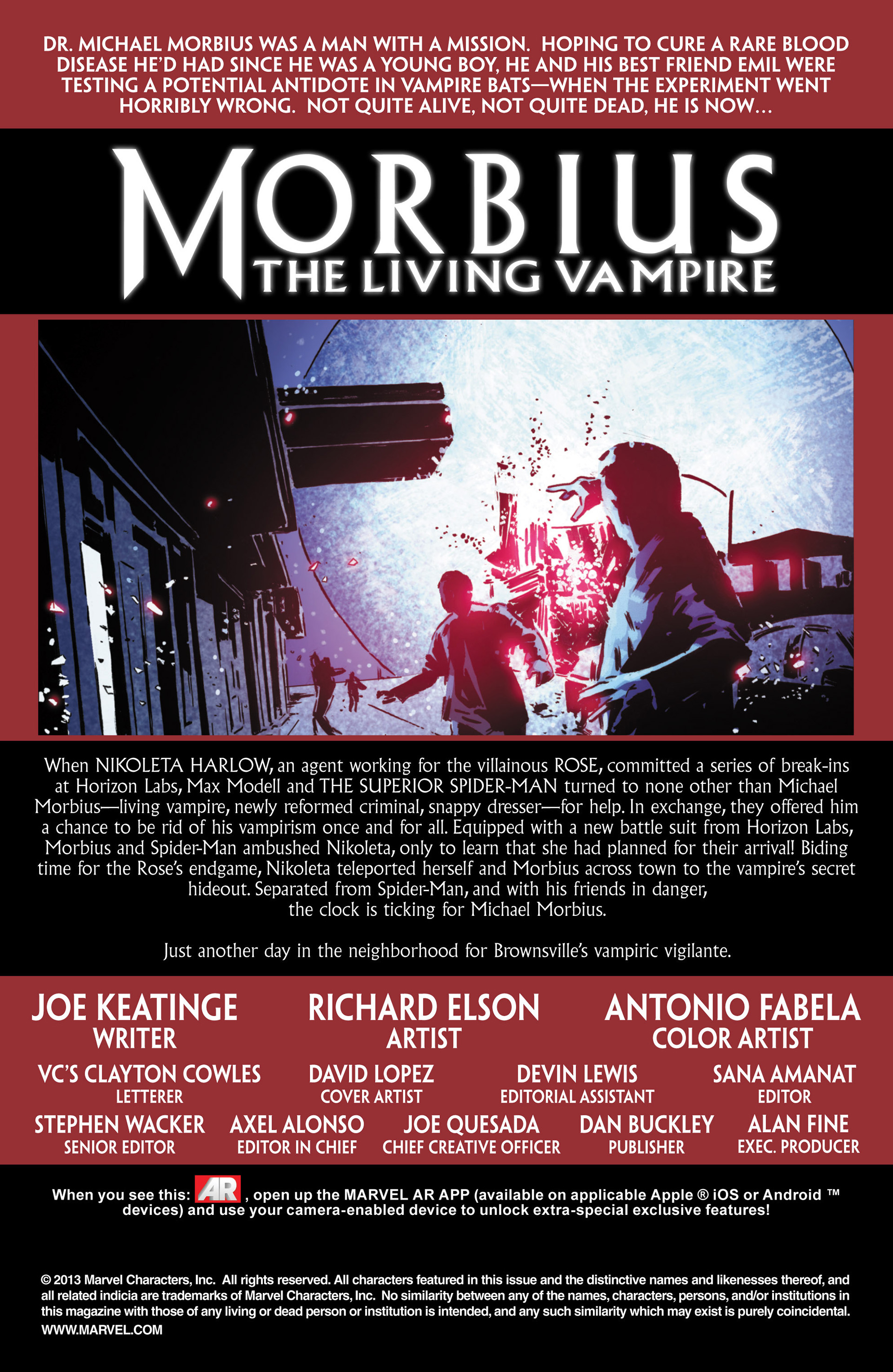 Read online Morbius: The Living Vampire comic -  Issue #8 - 2
