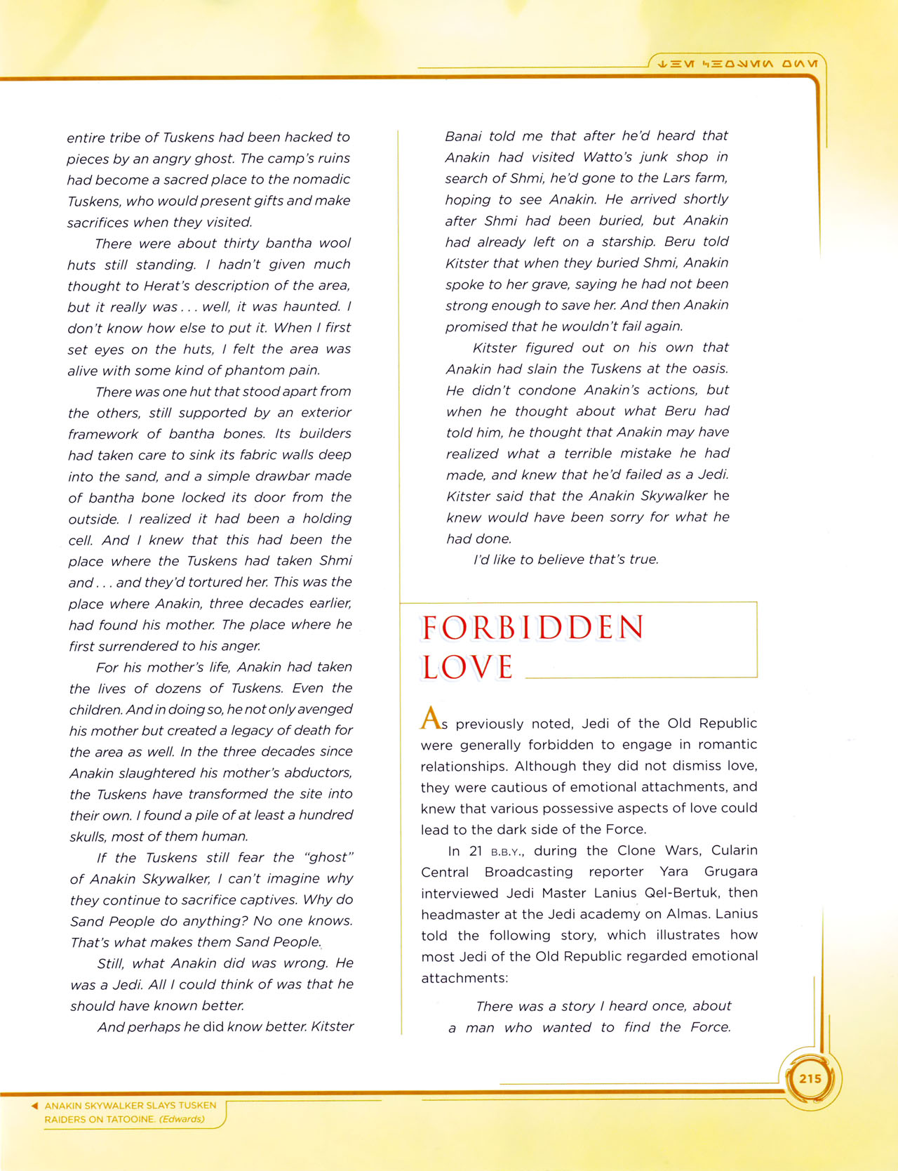 Read online Star Wars: Jedi vs. Sith - The Essential Guide To The Force comic -  Issue # TPB (Part 3) - 38