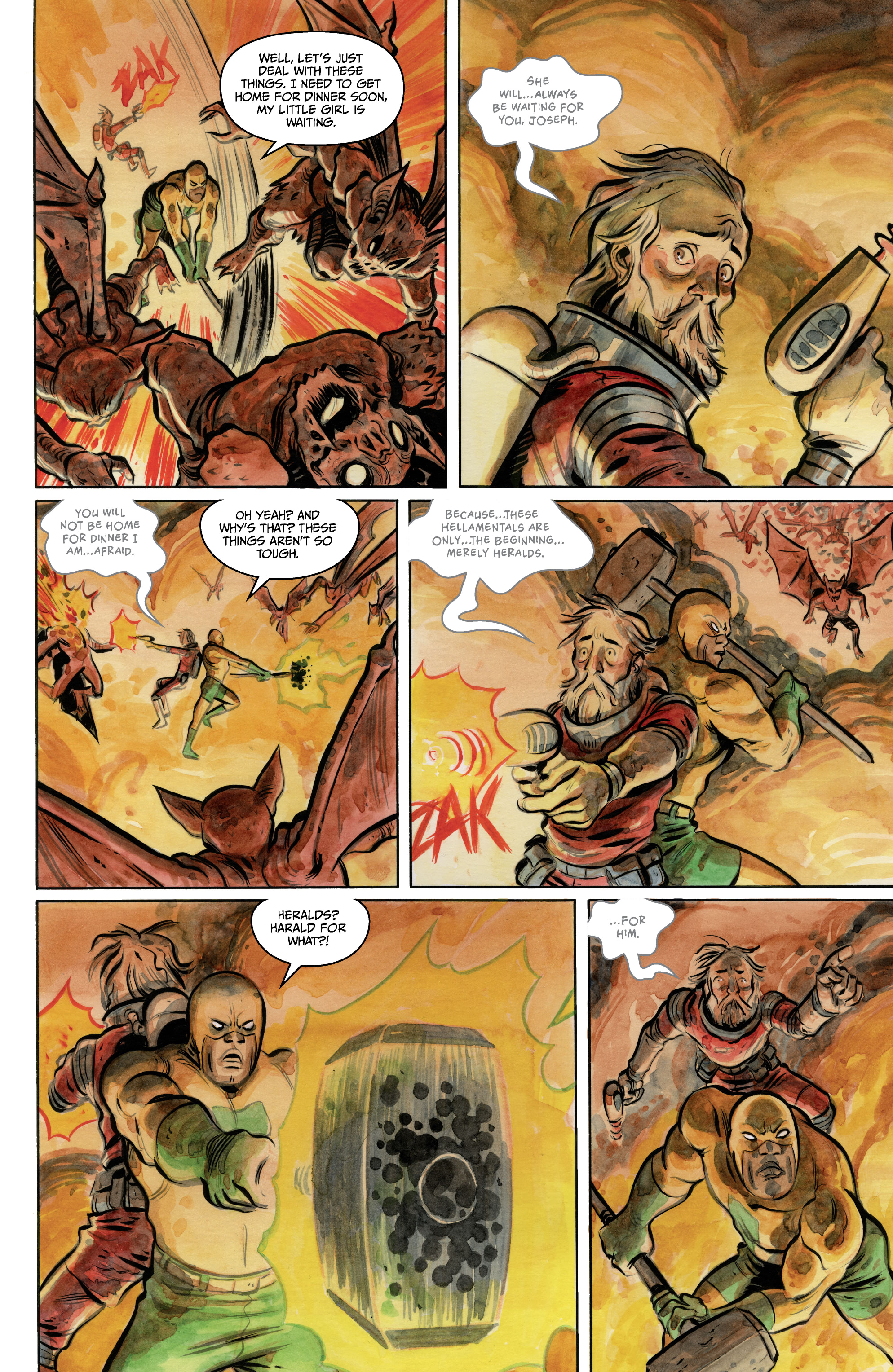 Read online Colonel Weird: Cosmagog comic -  Issue #2 - 23