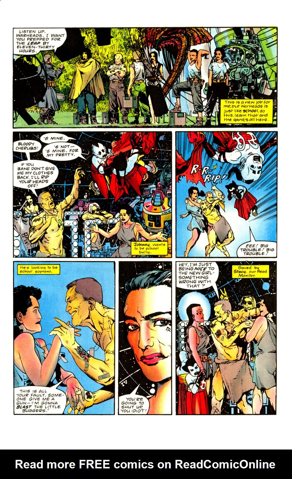 Read online Warheads comic -  Issue #1 - 13