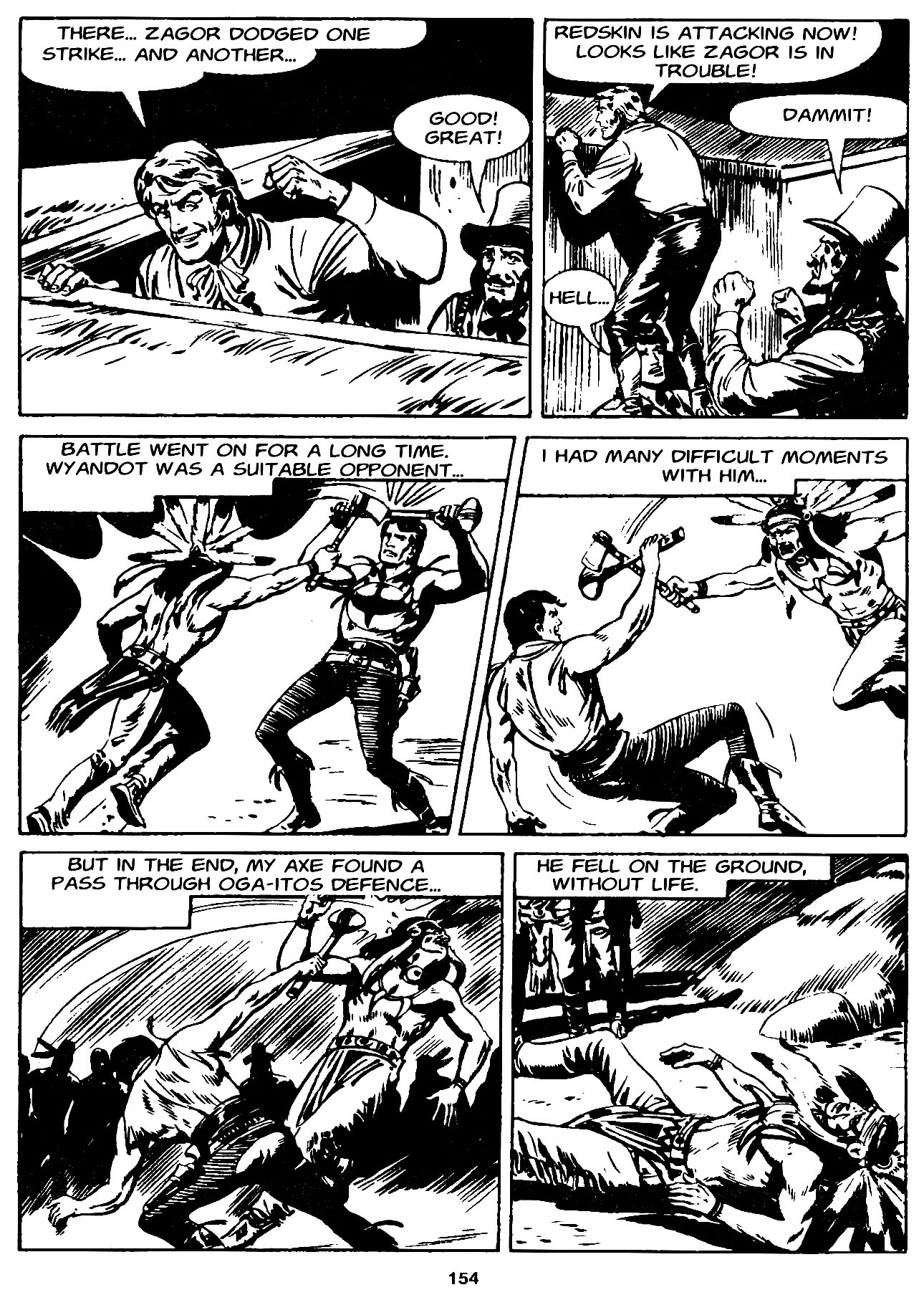 Read online Zenith gigante - Zagor gigante comic -  Issue #1 - 156