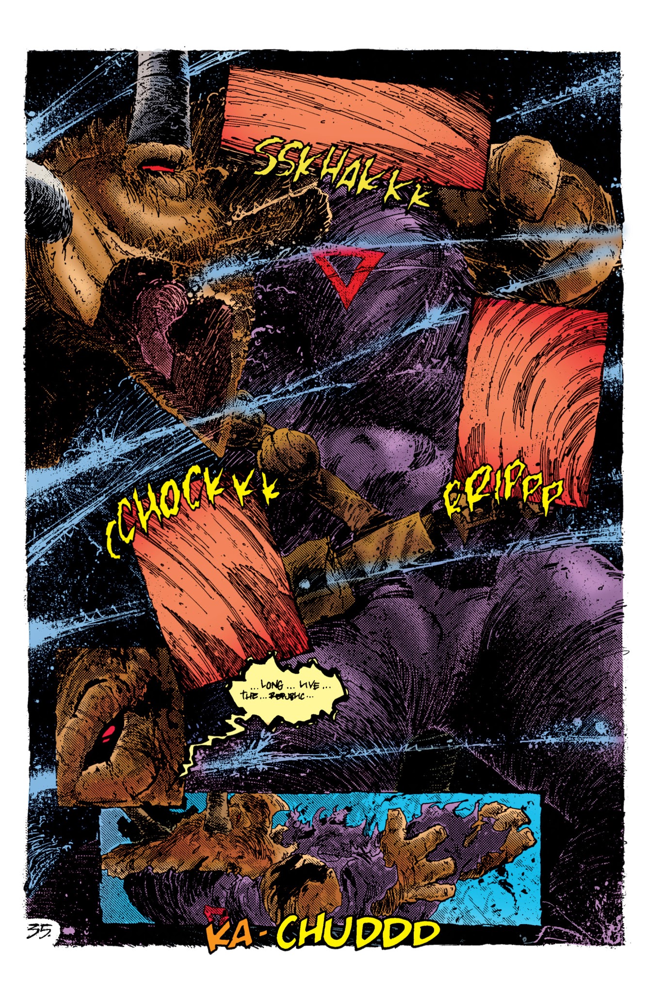 Read online Teenage Mutant Ninja Turtles Color Classics (2013) comic -  Issue #6 - 34