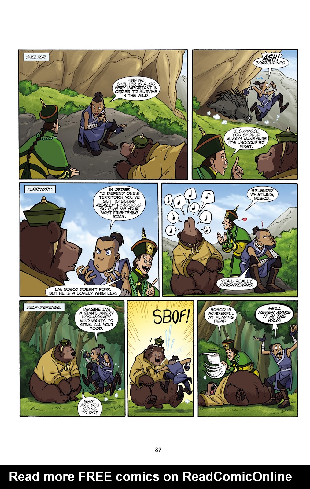 Nickelodeon Avatar: The Last Airbender - The Lost Adventures issue Full - Page 88