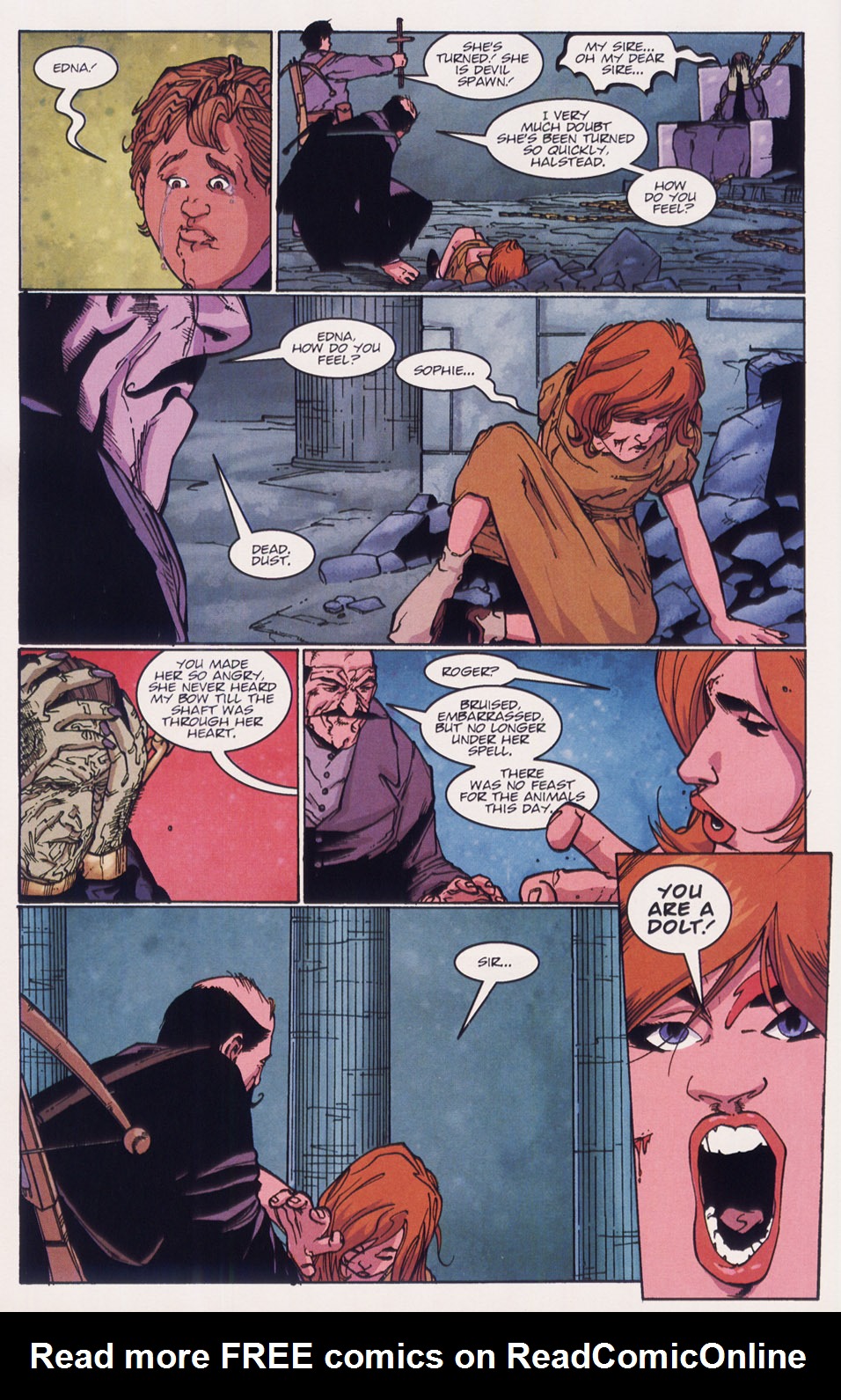 Read online Tales of the Vampires comic -  Issue #5 - 25