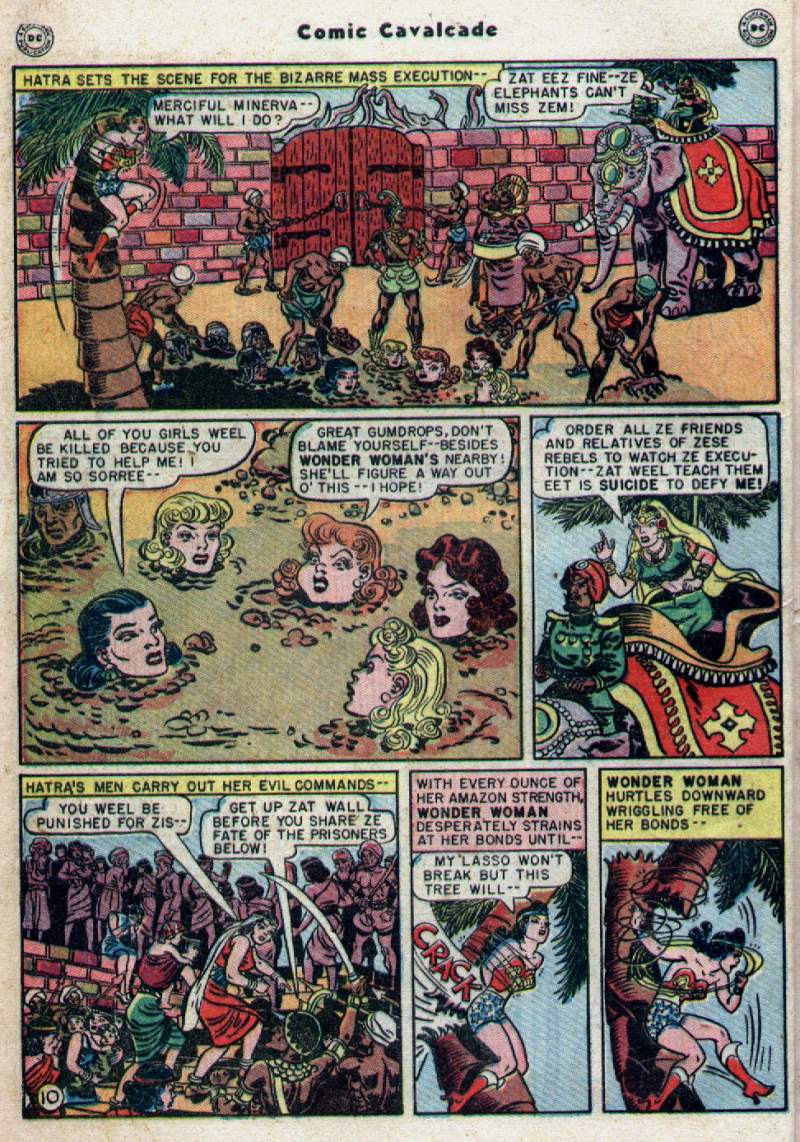 Read online Comic Cavalcade comic -  Issue #28 - 12